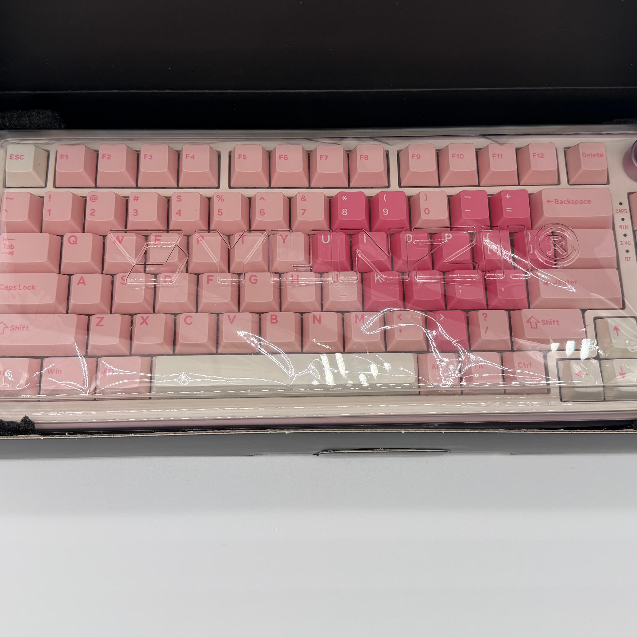 YUNZII B75 PRO Wireless Mechanical Keyboard,75% Layout with Knob,Hot Swap Gasket