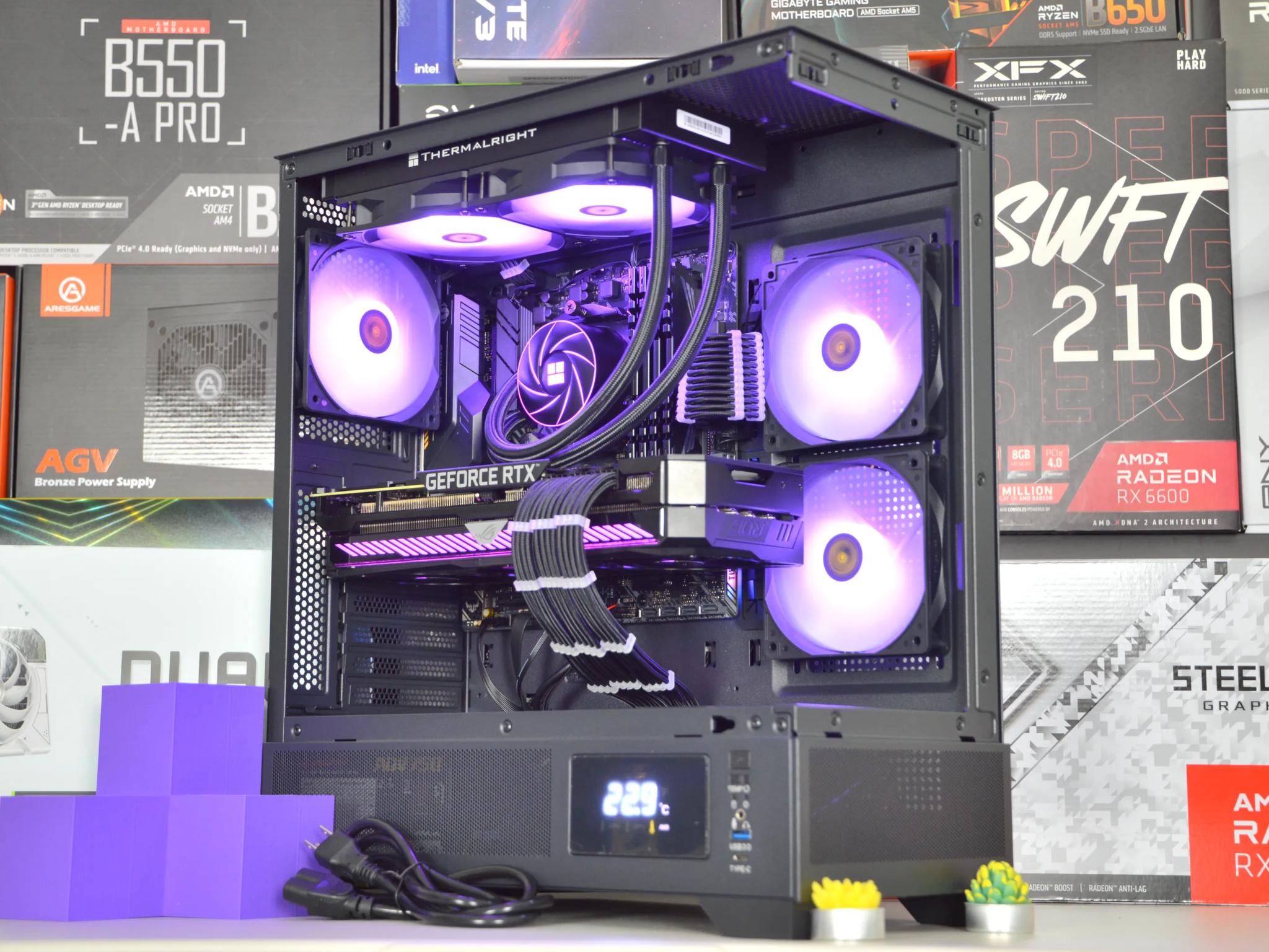 ⚫♞| RTX 3080 10GB| AMD R7 5800X | 32 GB DDR4 RAM | 2TB Gen 4.0 NVME | Dark Knight 2.0 ||