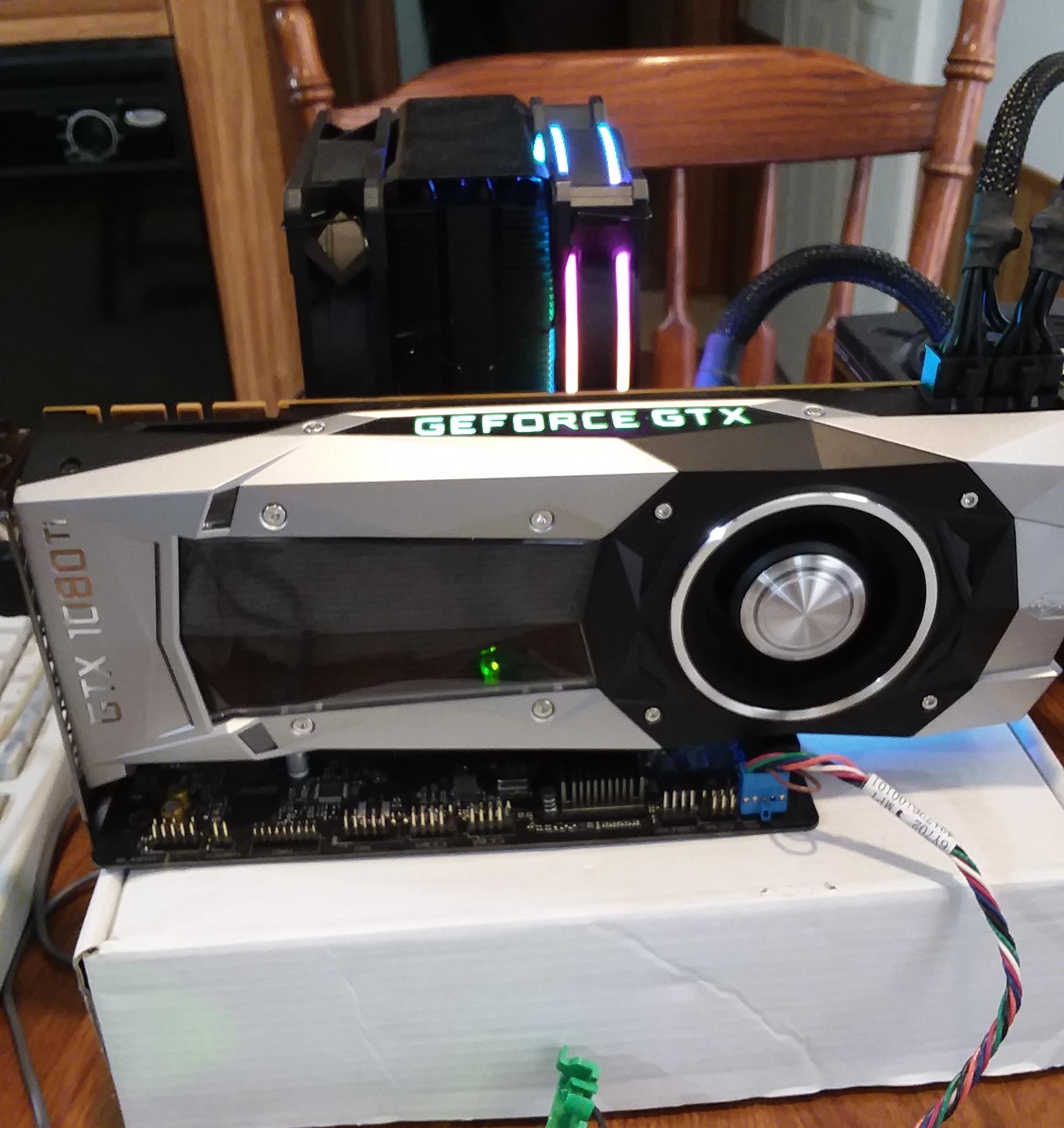 Nvidia GeForce GTX-1080ti 11GB Founders Edition In Excellent Condition
