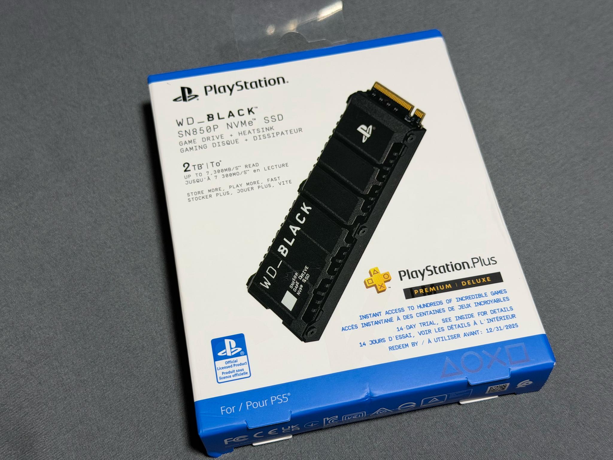 WD Black 2TB SN850P NVMe SSD for PS5 or PC Brand New Sealed
