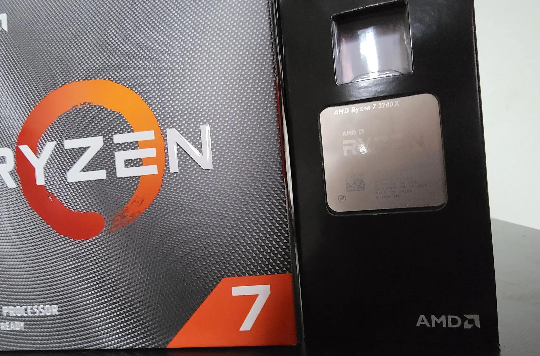 Lightly used, amd ryzen 7 3700x with stock cooler