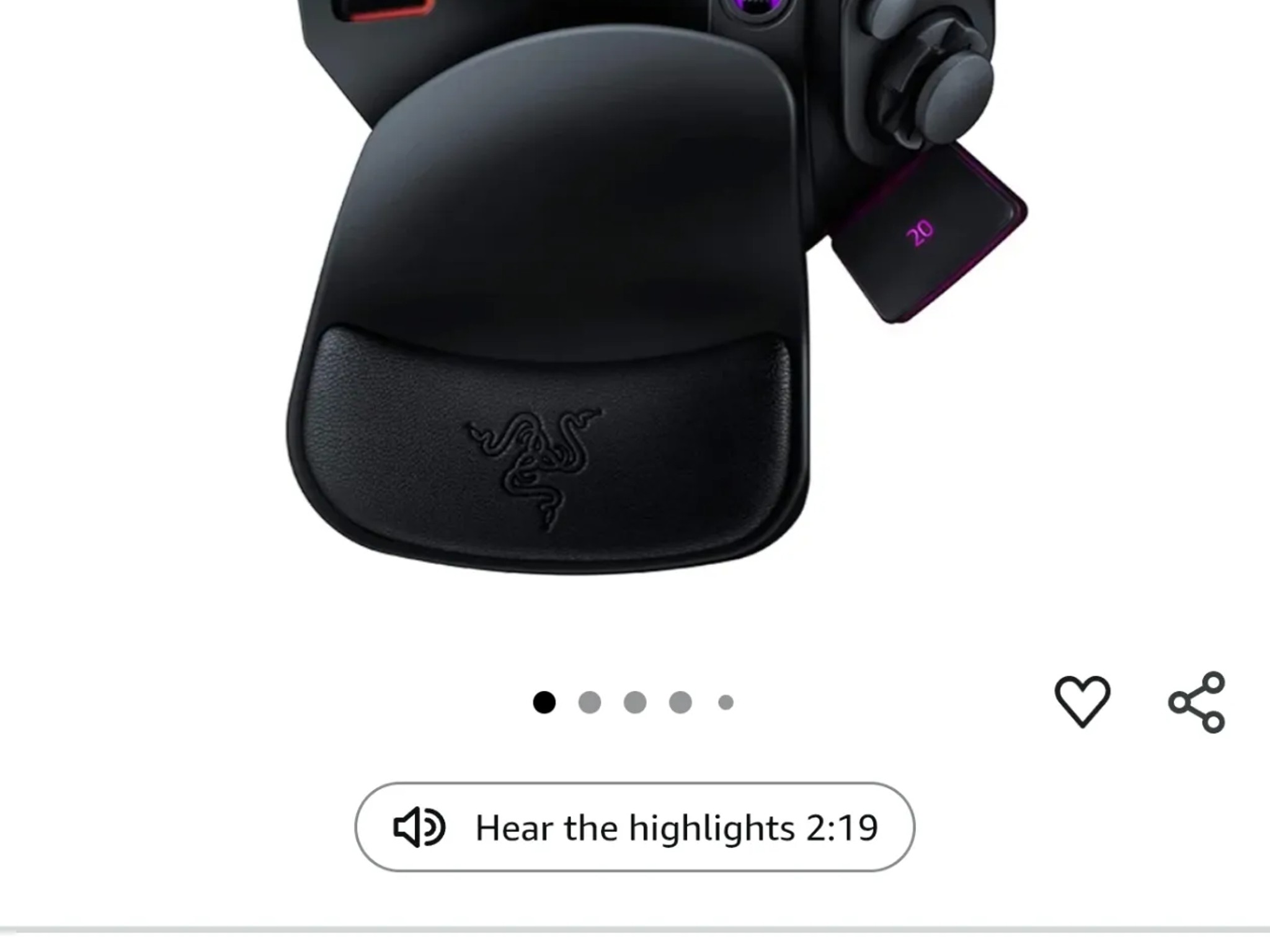Razer Tartarus V2 Gaming Keypad - Black