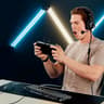 ModMic USB 2 Attachable Noise-Cancelling Microphone with Mute Switch with PC, PlayStation, and More.