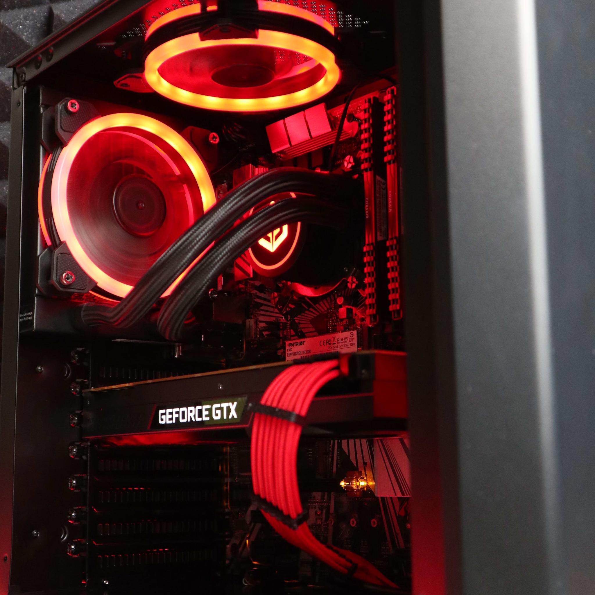 Cherry Bomb | i7 9700K/GTX 1080Ti Gaming PC FREE SHIPPING