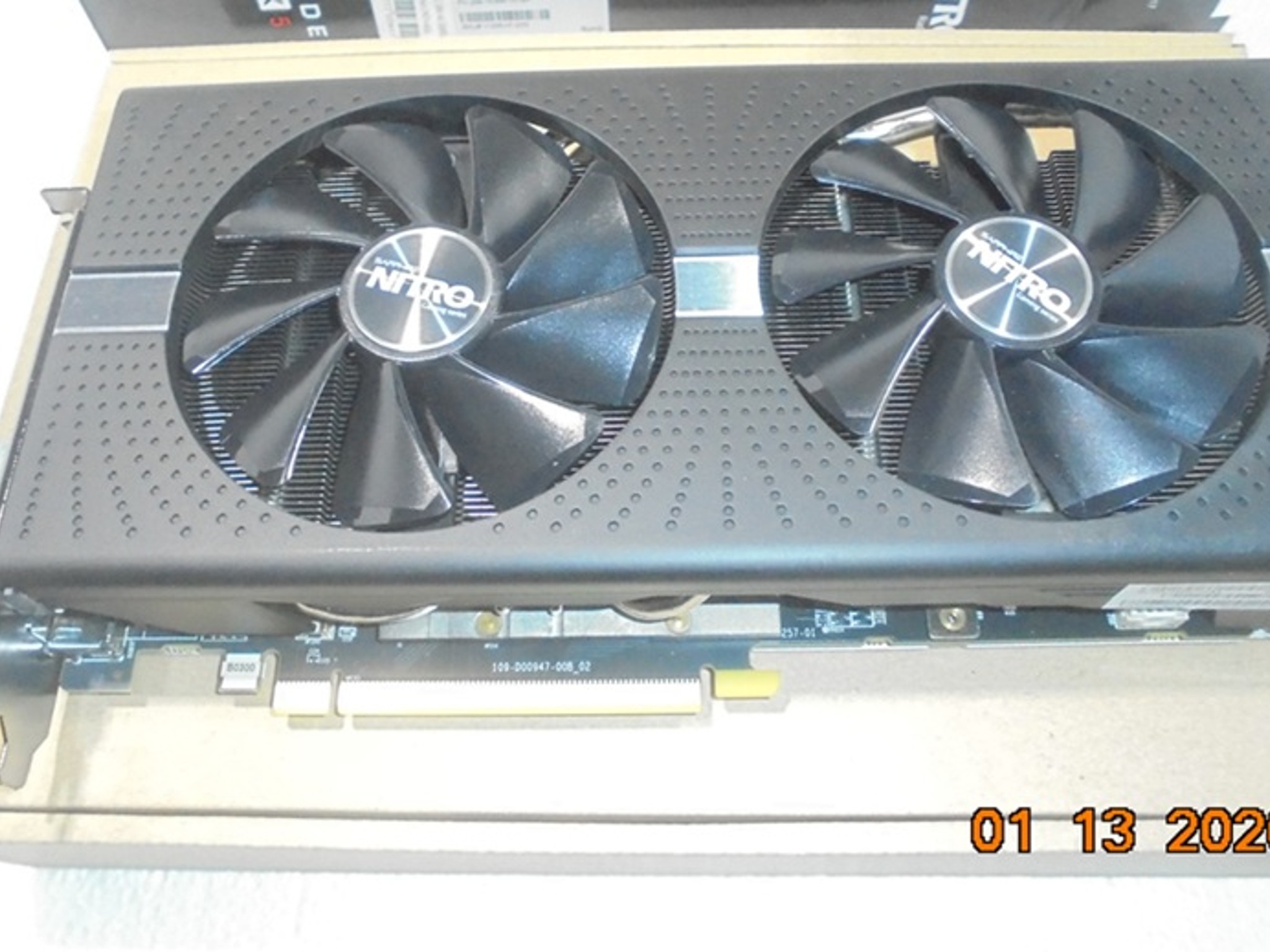 Sapphire Nitro+ RX 580 OC 4GB Dual Bios/LED/Like New Condition