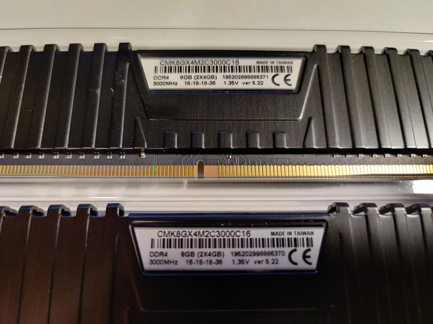 Corsair Vengeance LPX 8GB (2 x 4GB) DDR4-3000 CL16 Memory