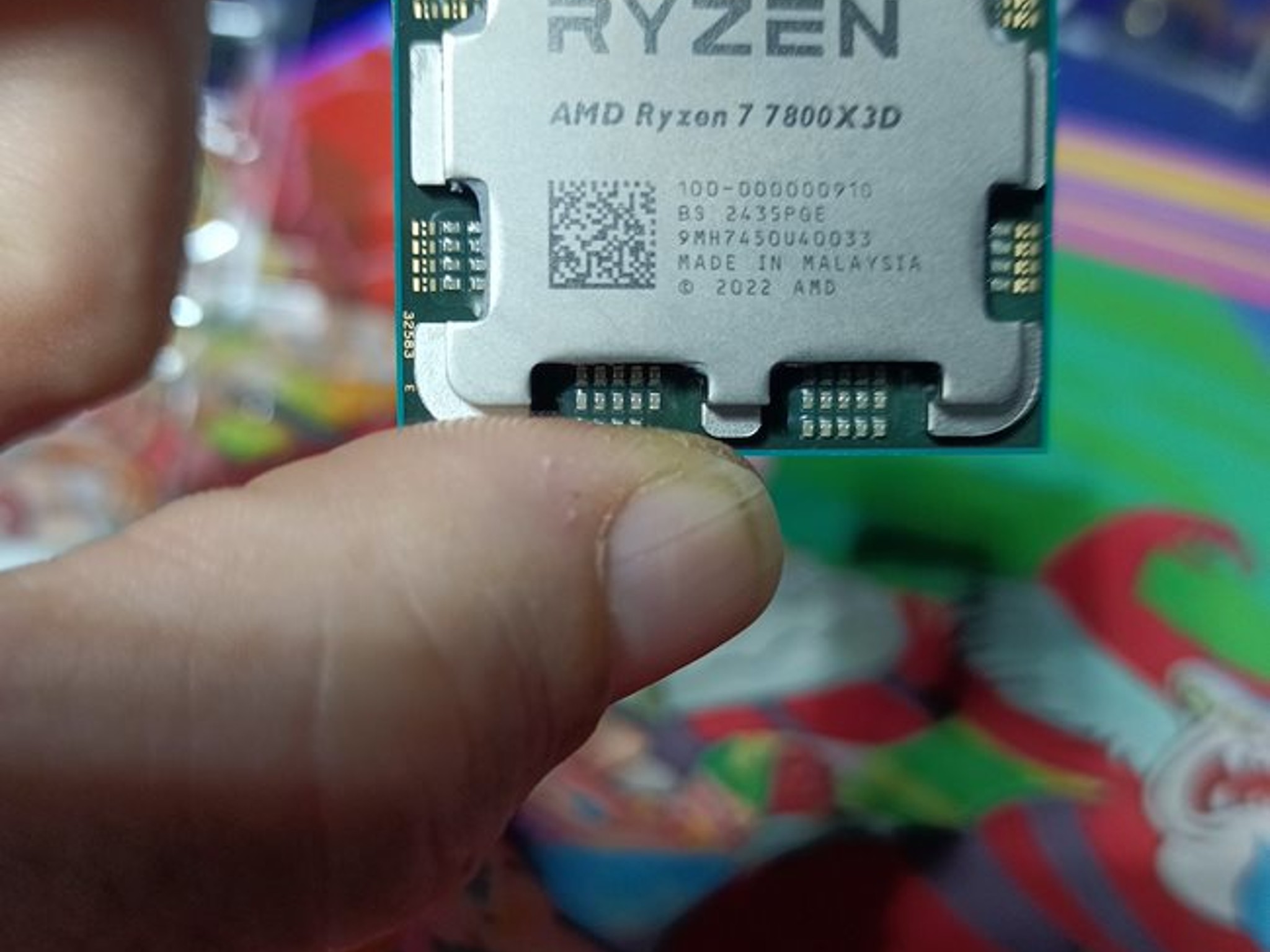 New Open Box AMD Ryzen 7 7800X3D 8-Core, 16-Thread Desktop Processor