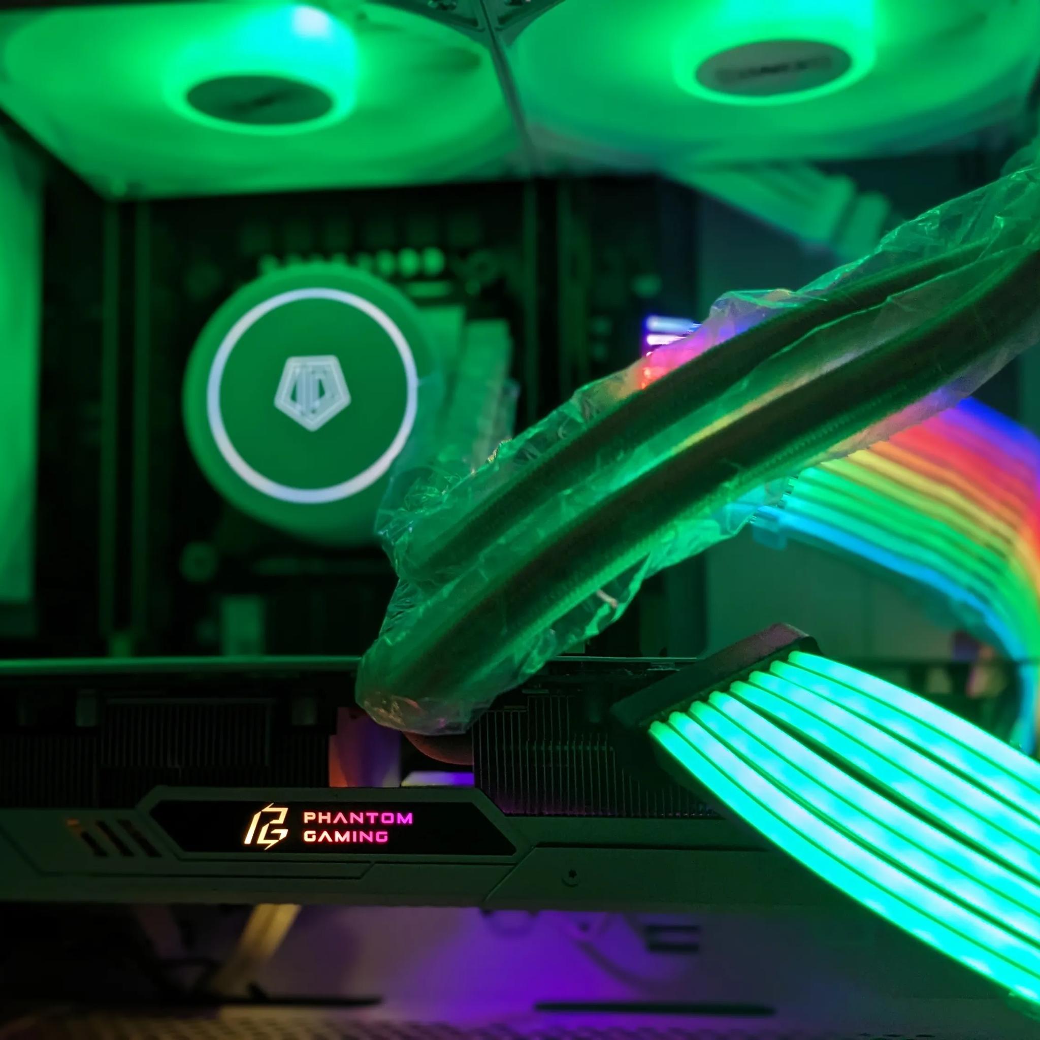 ️ ファントム⚪👻 RX 5700XT 8GB👻32GB DDR4👻 1TB NVMe👻Intel 14-cores 28-threads👻Windows 11 Pro(Activated)