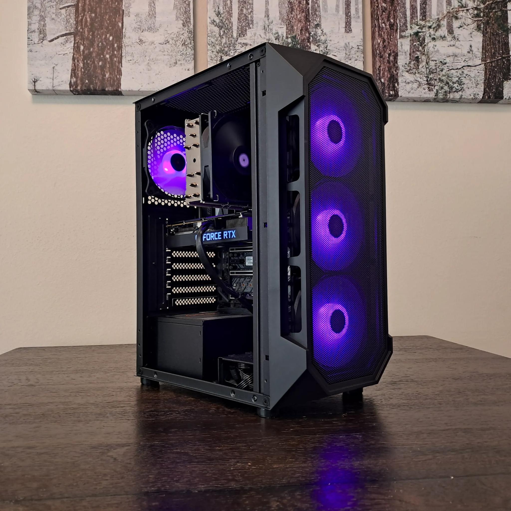⚫⚔️1080p Ultra Slayer⚔️⚫ Nvidia RTX 3060 Ti | AMD Threadripper 1900X | 1TB SSD | 32GB DDR4