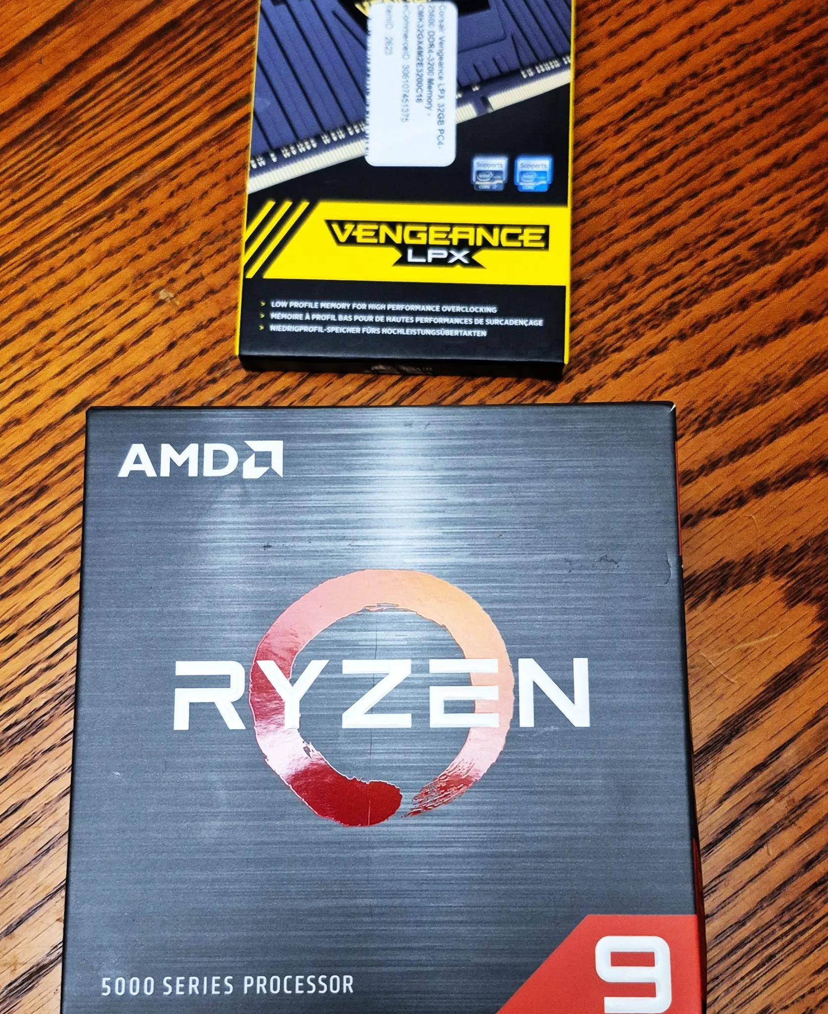 Pre-Owned  MSI X570 Tomahawk, Ryzen 9 5950X, New ARGB ICEMOON Liquid Cooler, 32GB RAM, ASUS 8GB VC