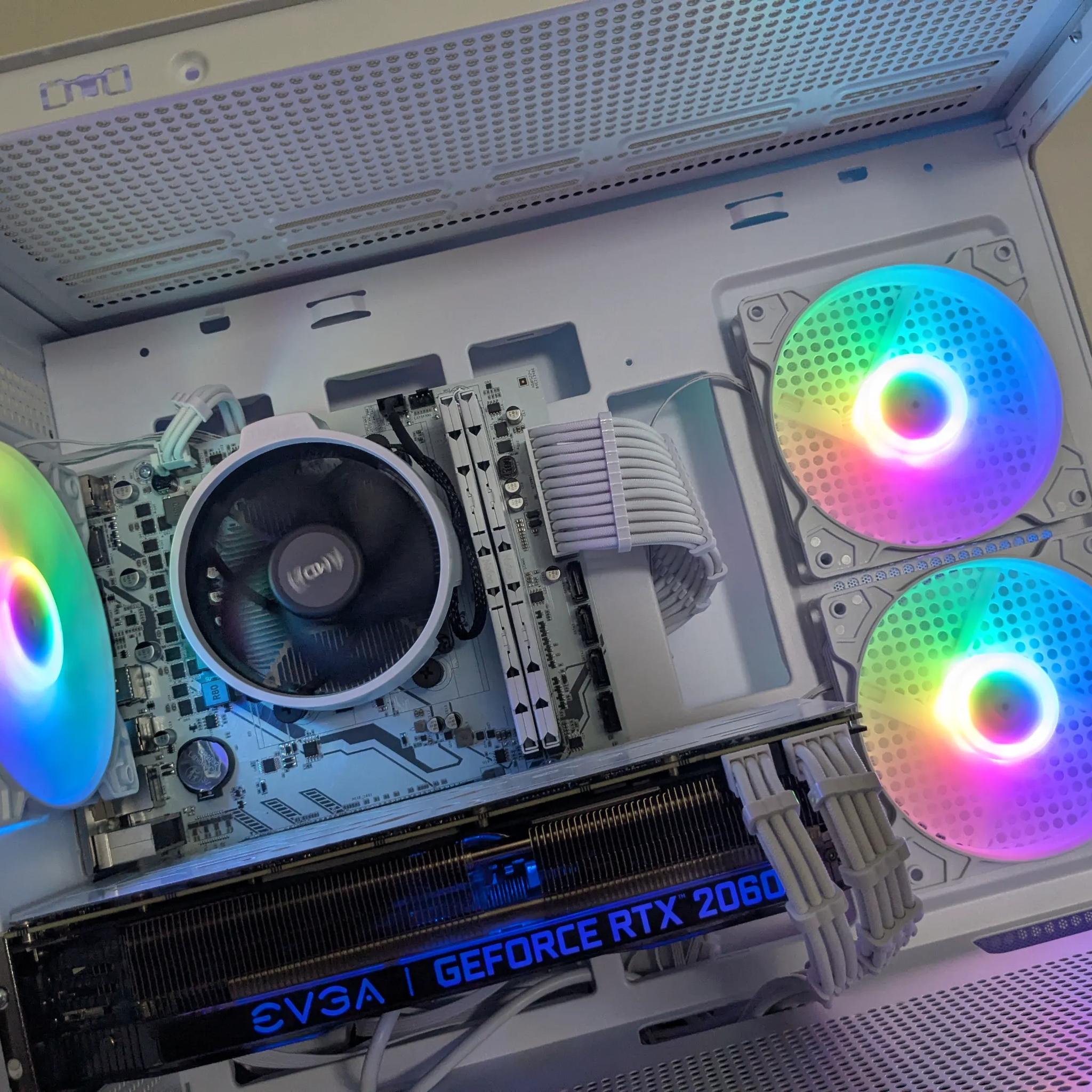 Ymir 🌬️ | Nvidia RTX 2060 SUPER 8GB | Ryzen 5 3600 | 512GB SSD | 16GB RAM | ARGB Gaming PC