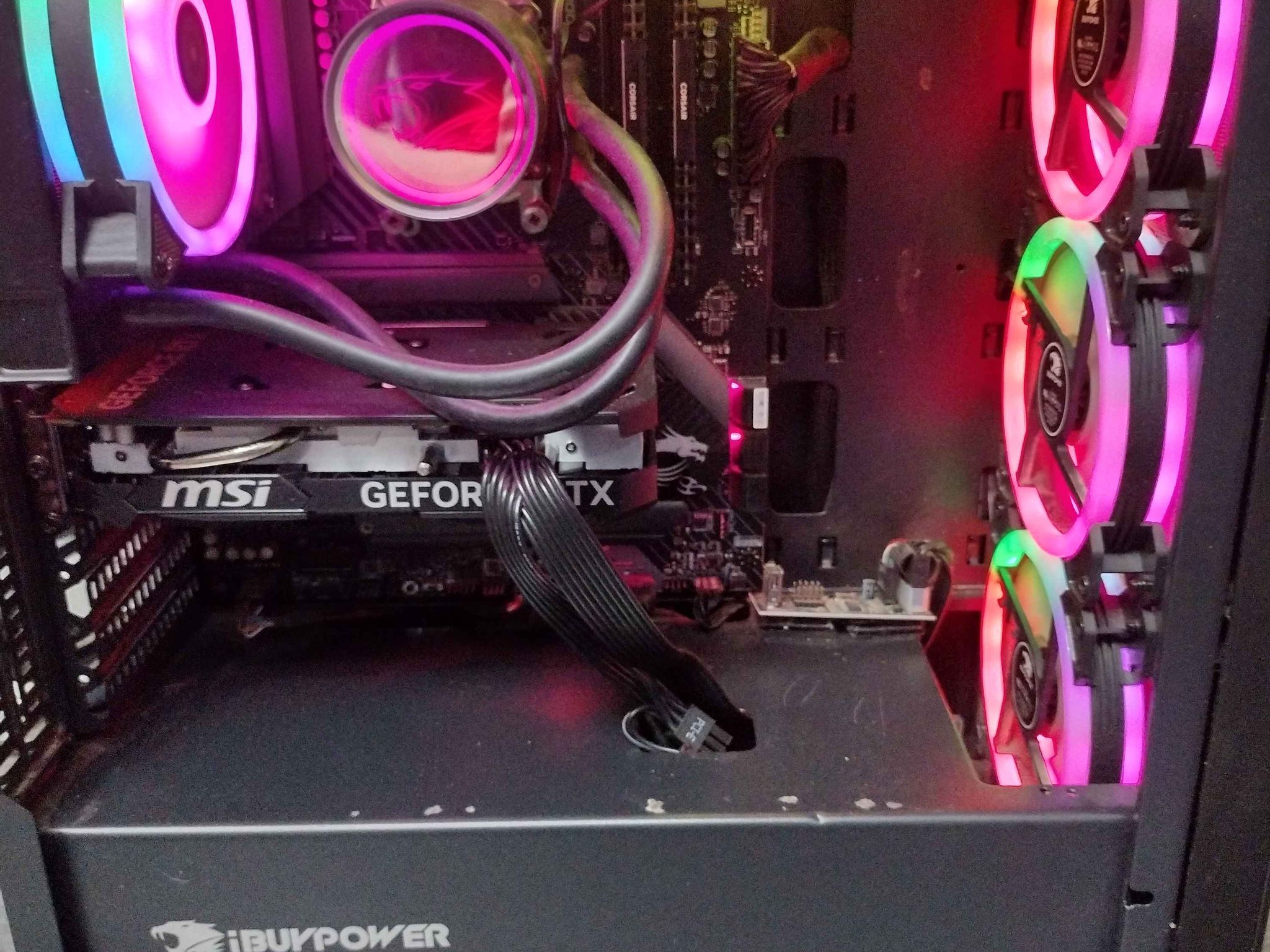 Gaming PC. 5600x CPU, with 64GB of ram (2x32, 3200mt/s), and an MSI 4060