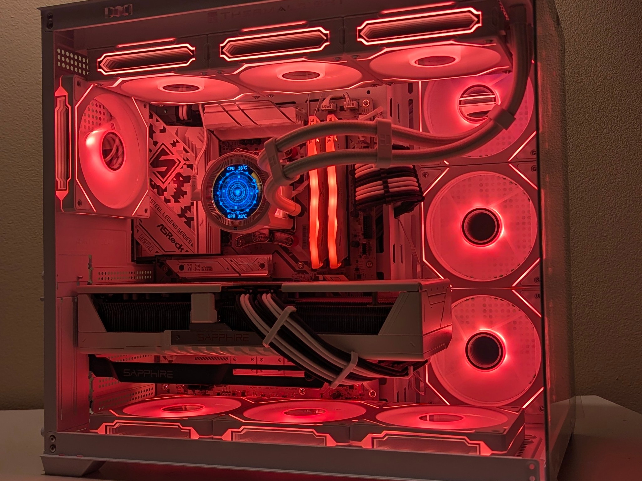 Copy of ⚡ High-End White Gaming PC | Ryzen 7 7800X3D |RX 9070XT 16GB| 32gb DDR5 | 2TB SSD| 360MM ...