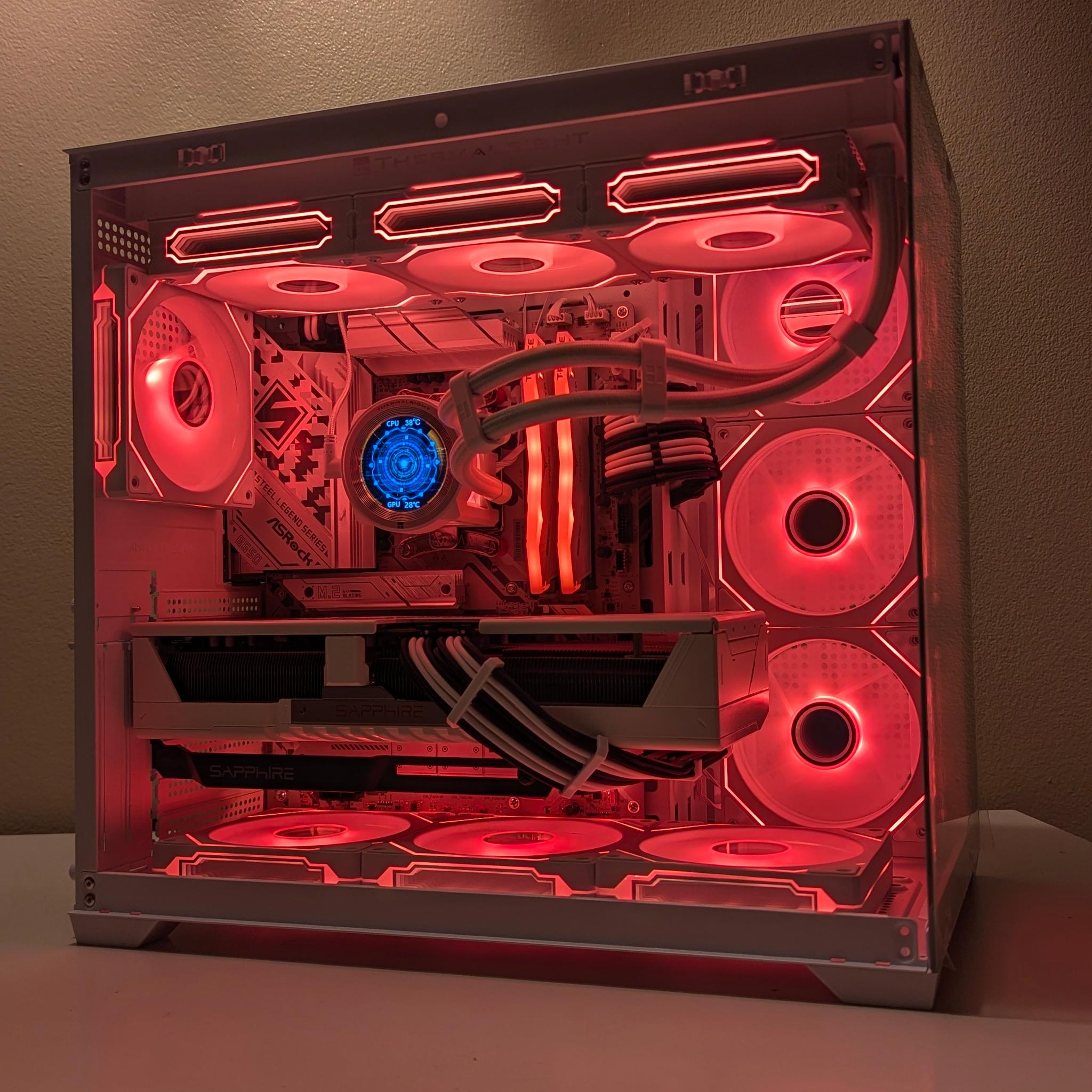 Copy of ⚡ High-End White Gaming PC | Ryzen 7 7800X3D |RX 9070XT 16GB| 32gb DDR5 | 2TB SSD| 360MM ...