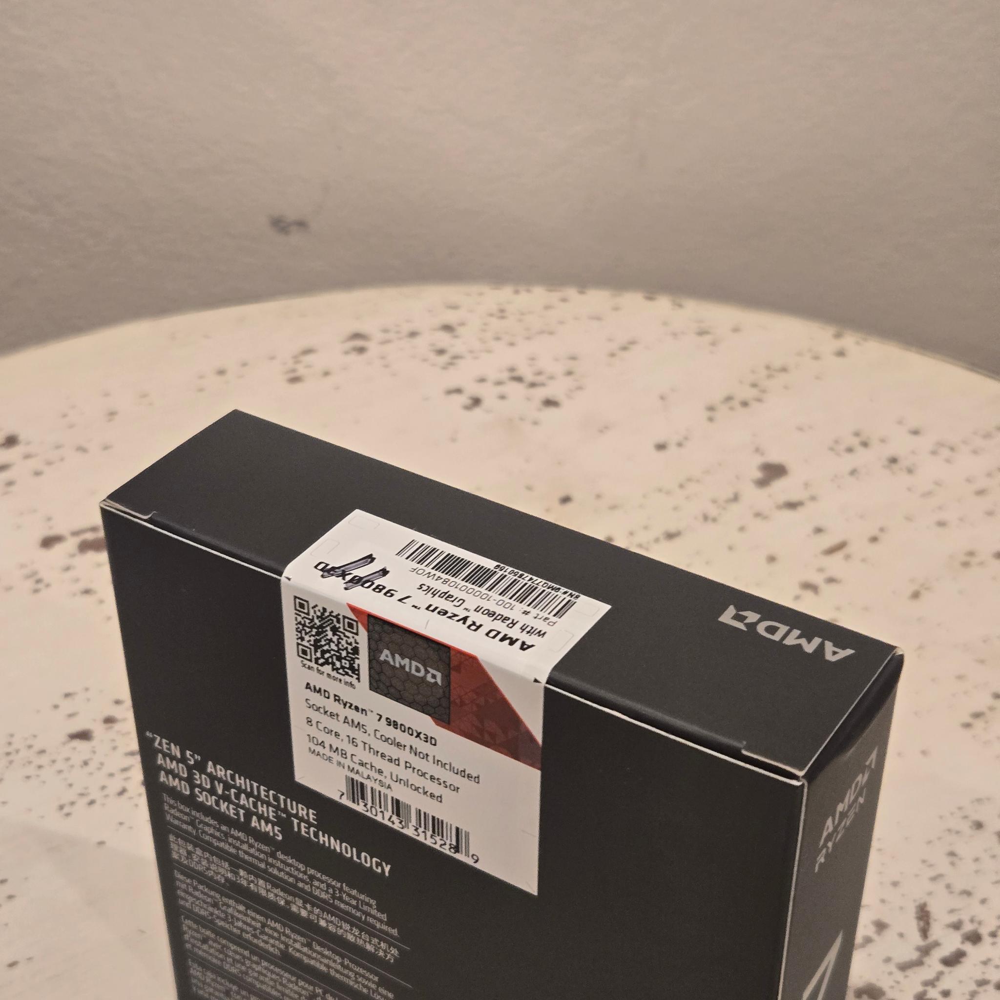 AMD Ryzen 7 9800X3D