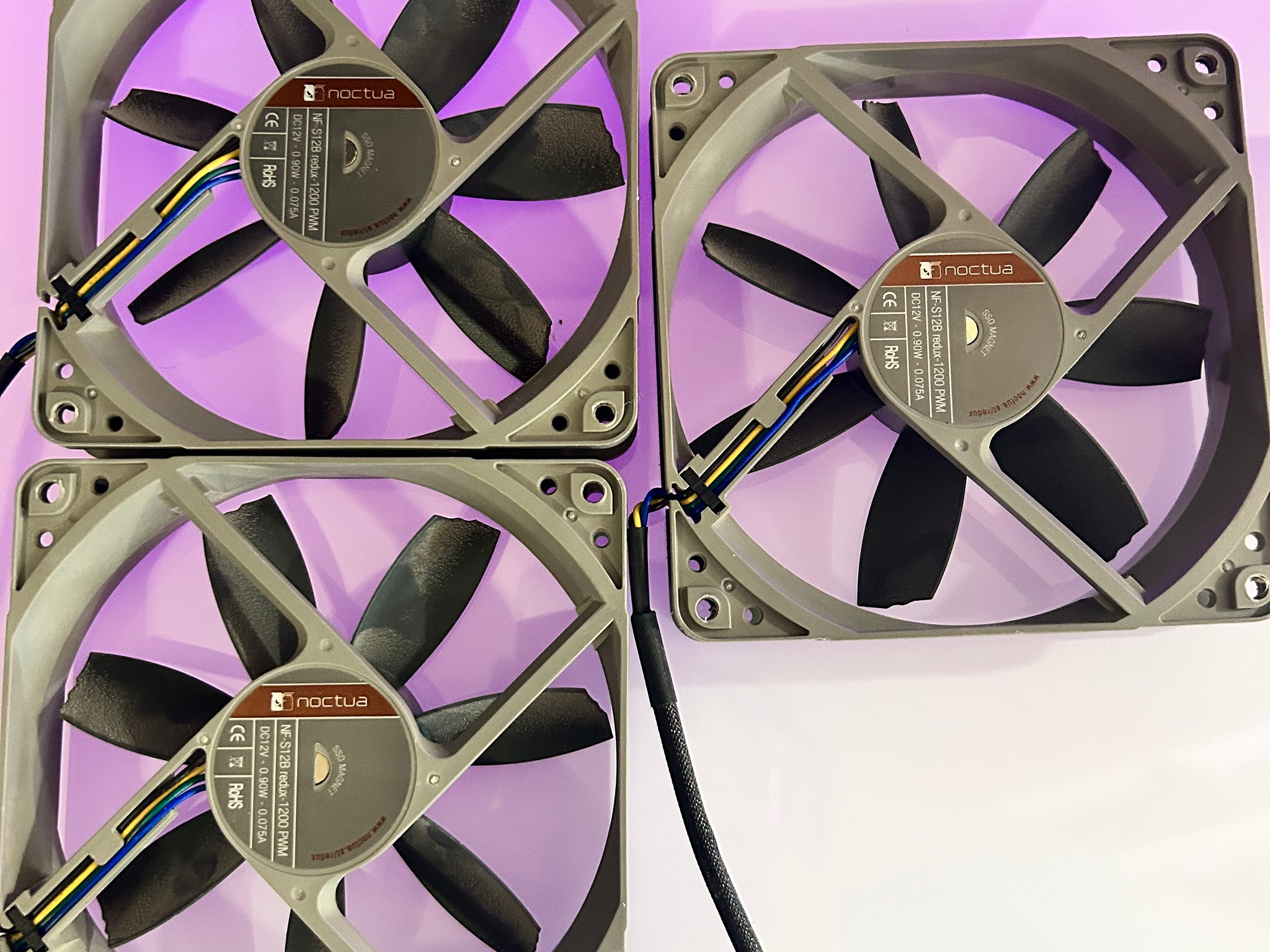 Noctua NF-S12B redux 1200 RPM 3X