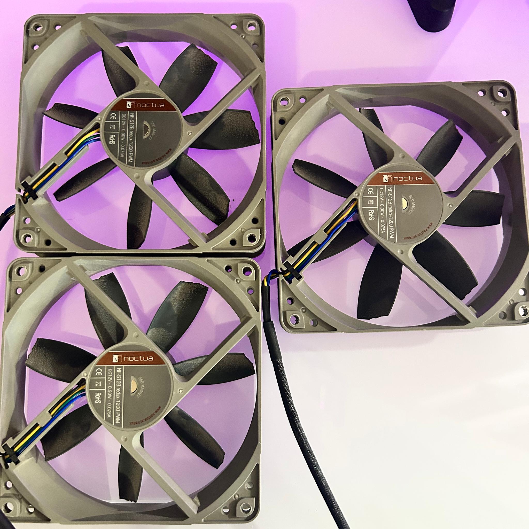 Noctua NF-S12B redux 1200 RPM 3X
