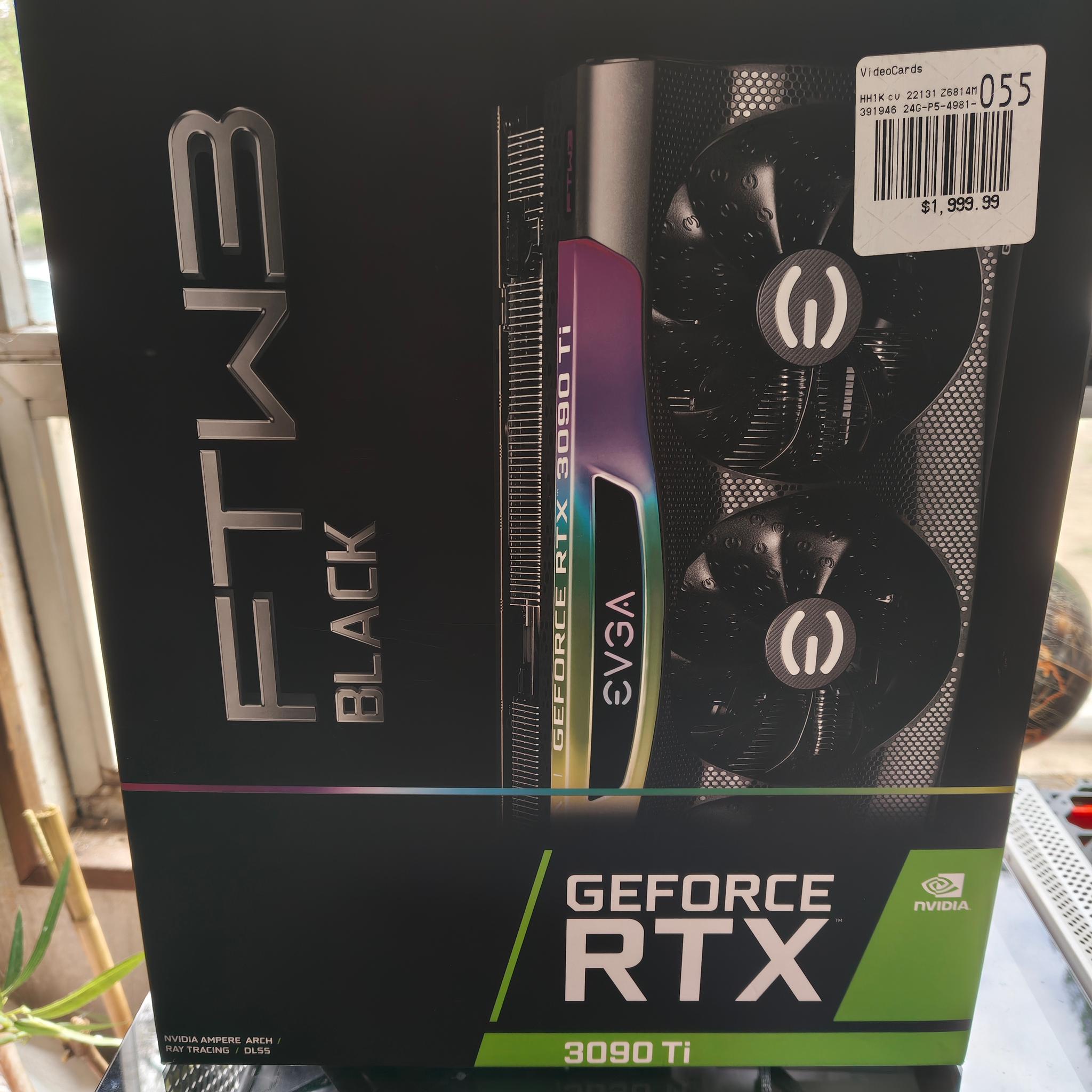 EVGA FTW3 ULTRA GAMING GeForce RTX 3090 Ti