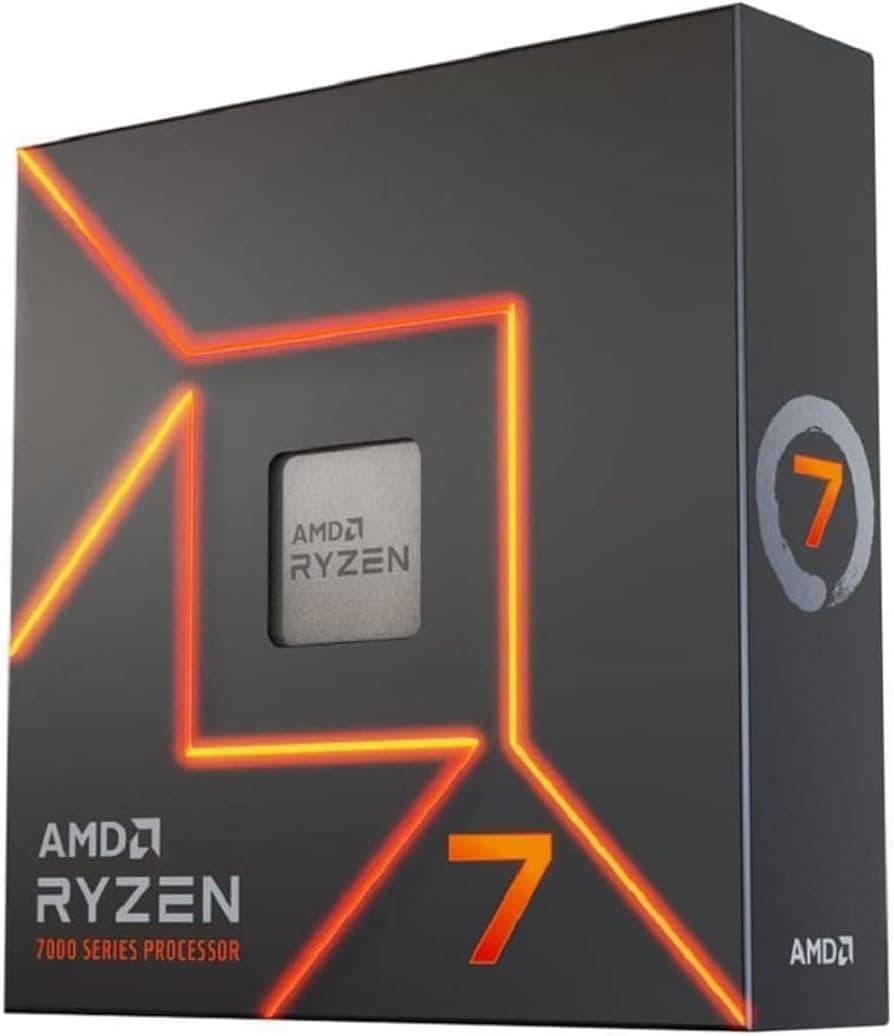 AMD Ryzen™ 7 7700X 8-Core, 16-Thread Unlocked Desktop Processor AM5