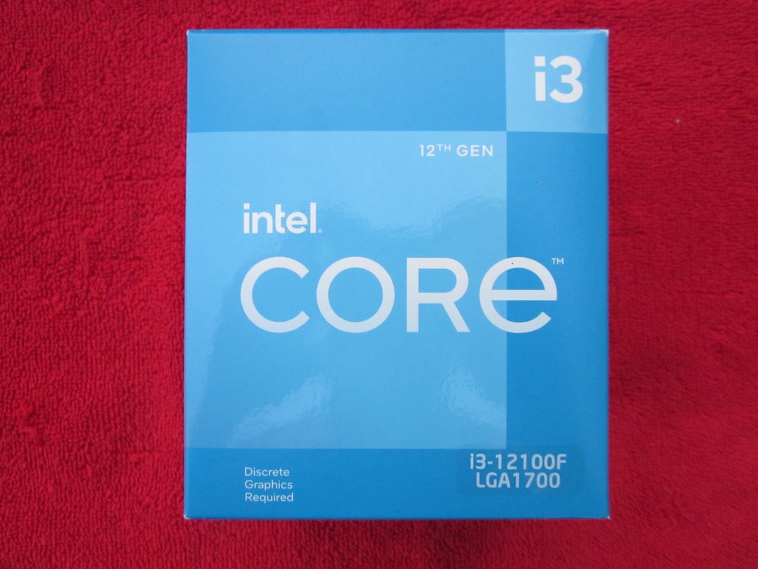 NEW SEALED! Intel Core i3-12100F CPU Processor 3.3/4.3 GHz Quad