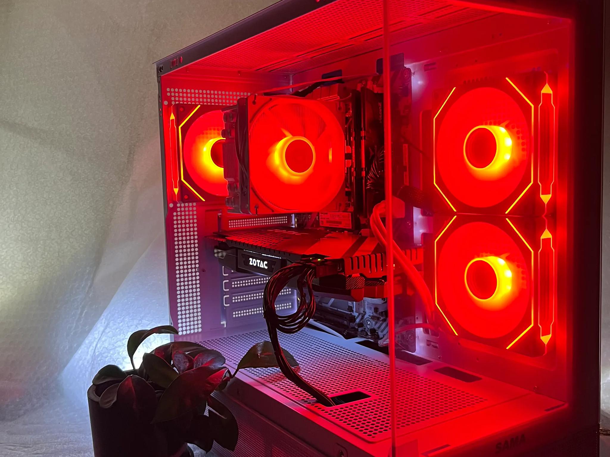 ❄️CUSTOM WHITE GAMING PC 🧊GTX 1070❄️i3 6100t🧊