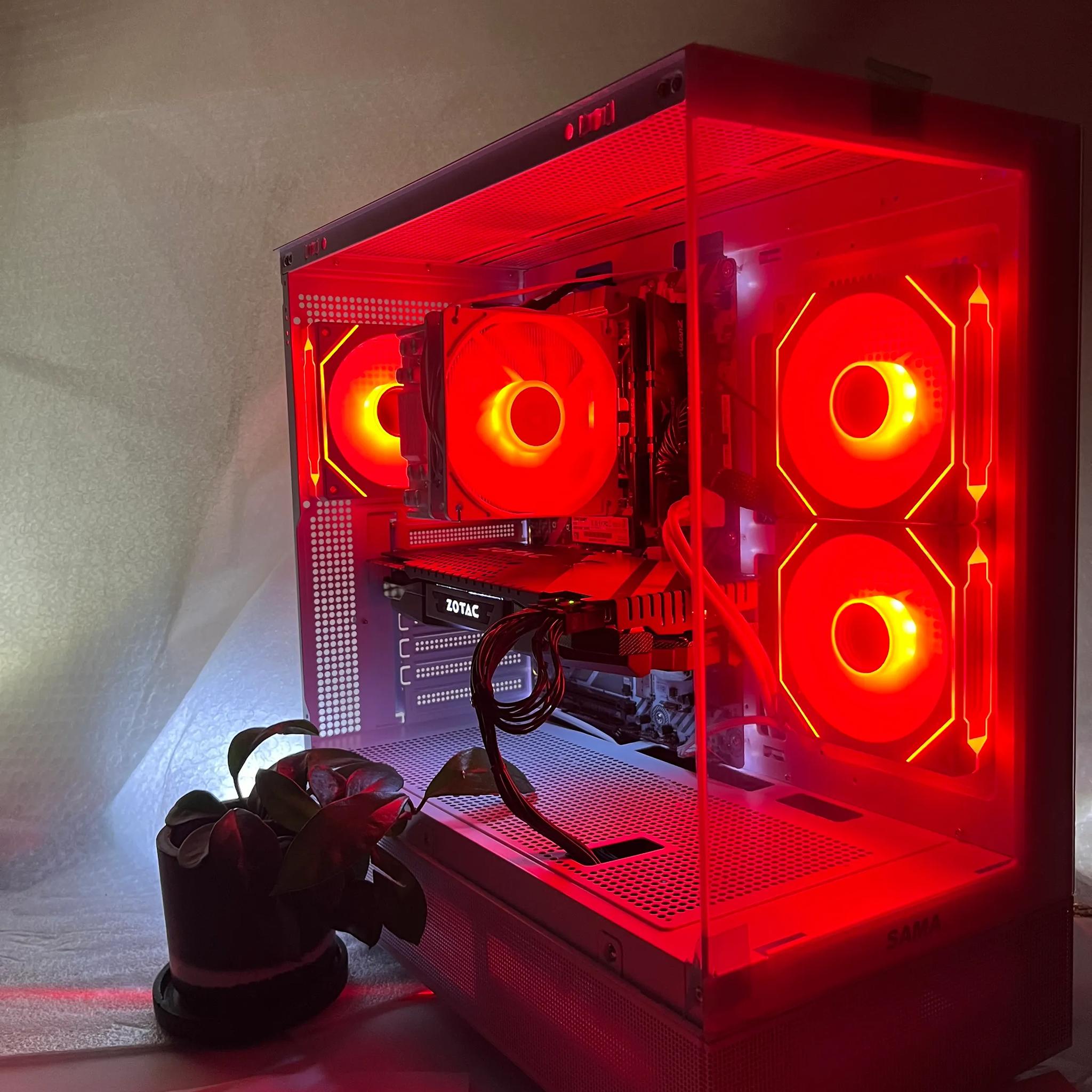 ❄️CUSTOM WHITE GAMING PC 🧊GTX 1070❄️i3 6100t🧊