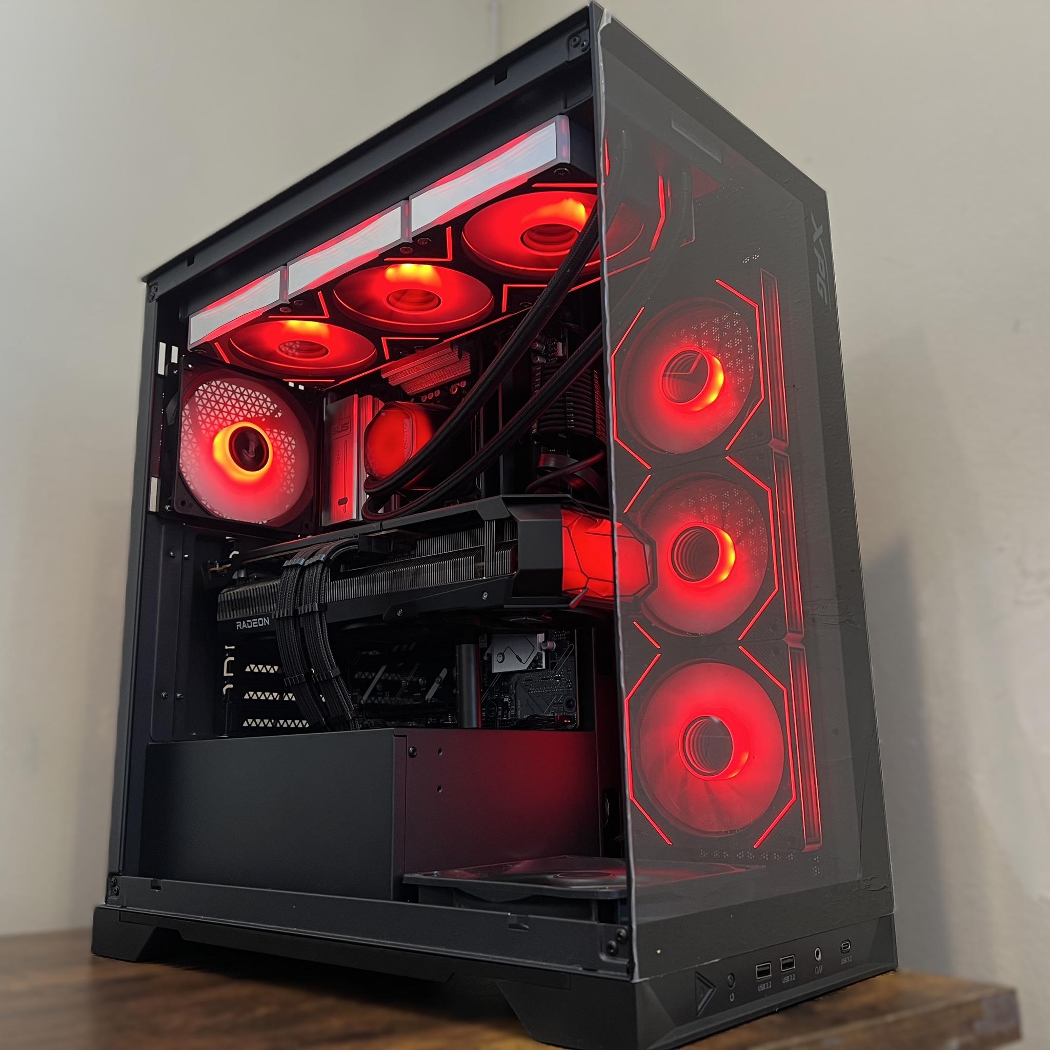 🔴RX 9070⚫ | Ryzen 5 7600X3D | 32gb DDR5-6000 RAM | 1tb NVME | Custom 1440p and 4k Gaming PC.