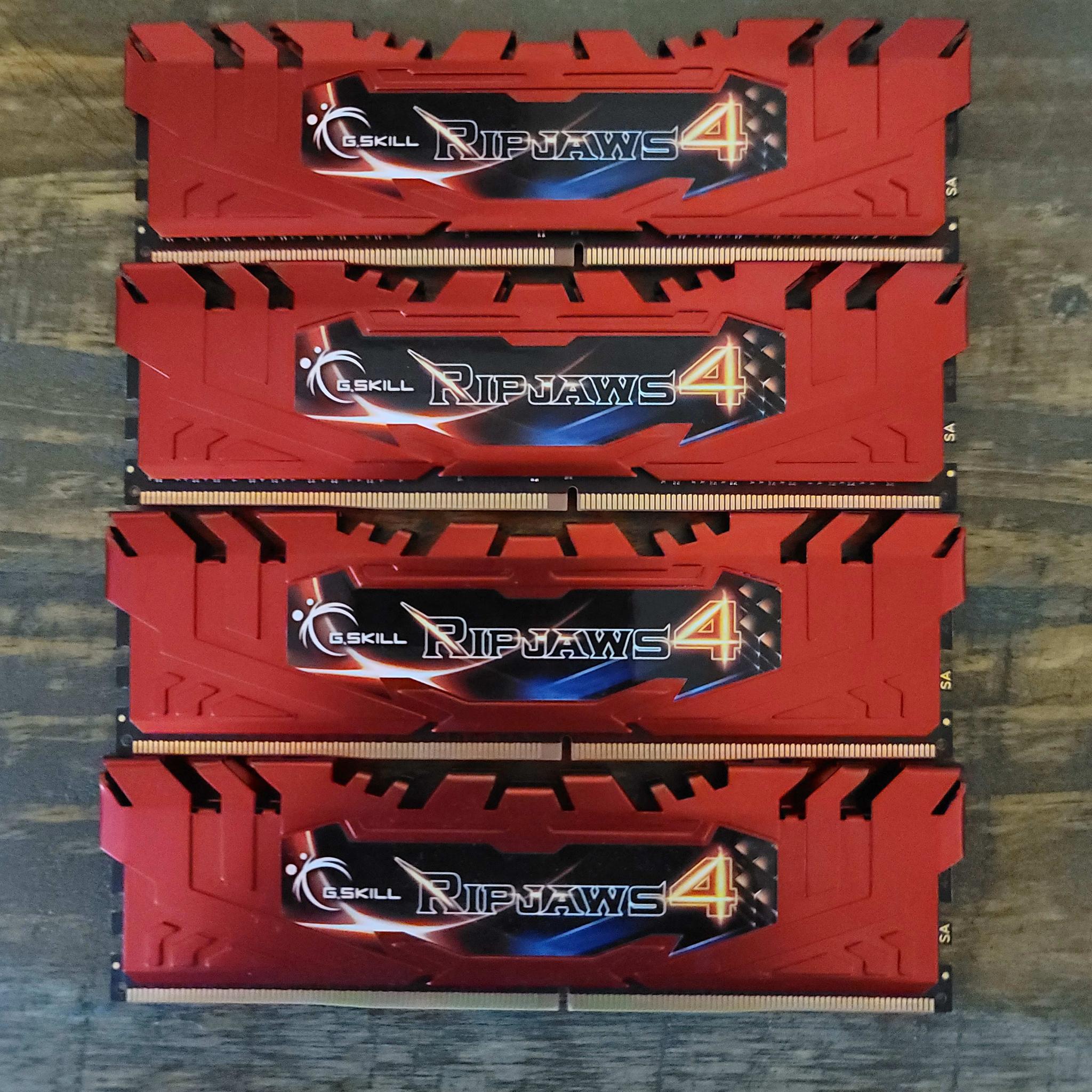 G.Skill Ripjaws4 16GB (4x4GB) DDR4-2133 CL15 Memory