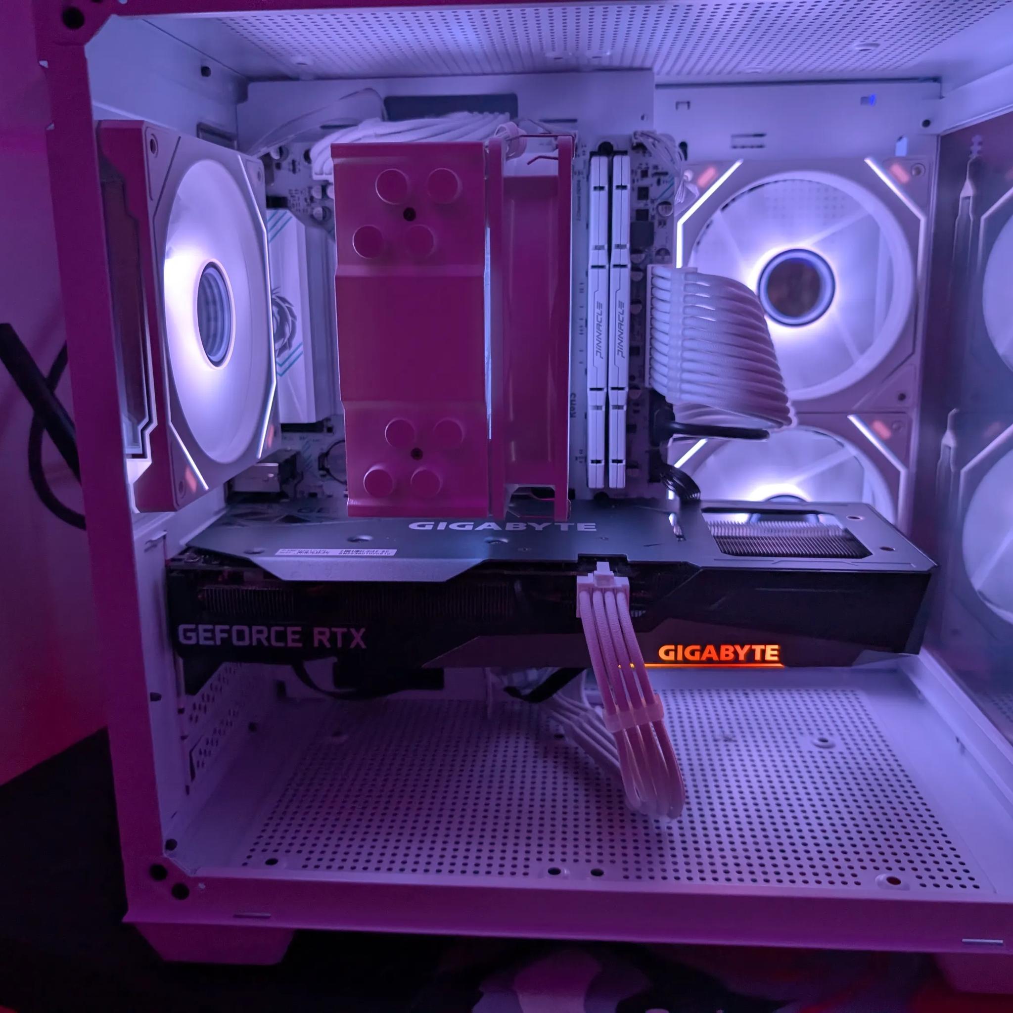 WHITE PC / 5600G/ 3060ti / 16gb/ 1tb