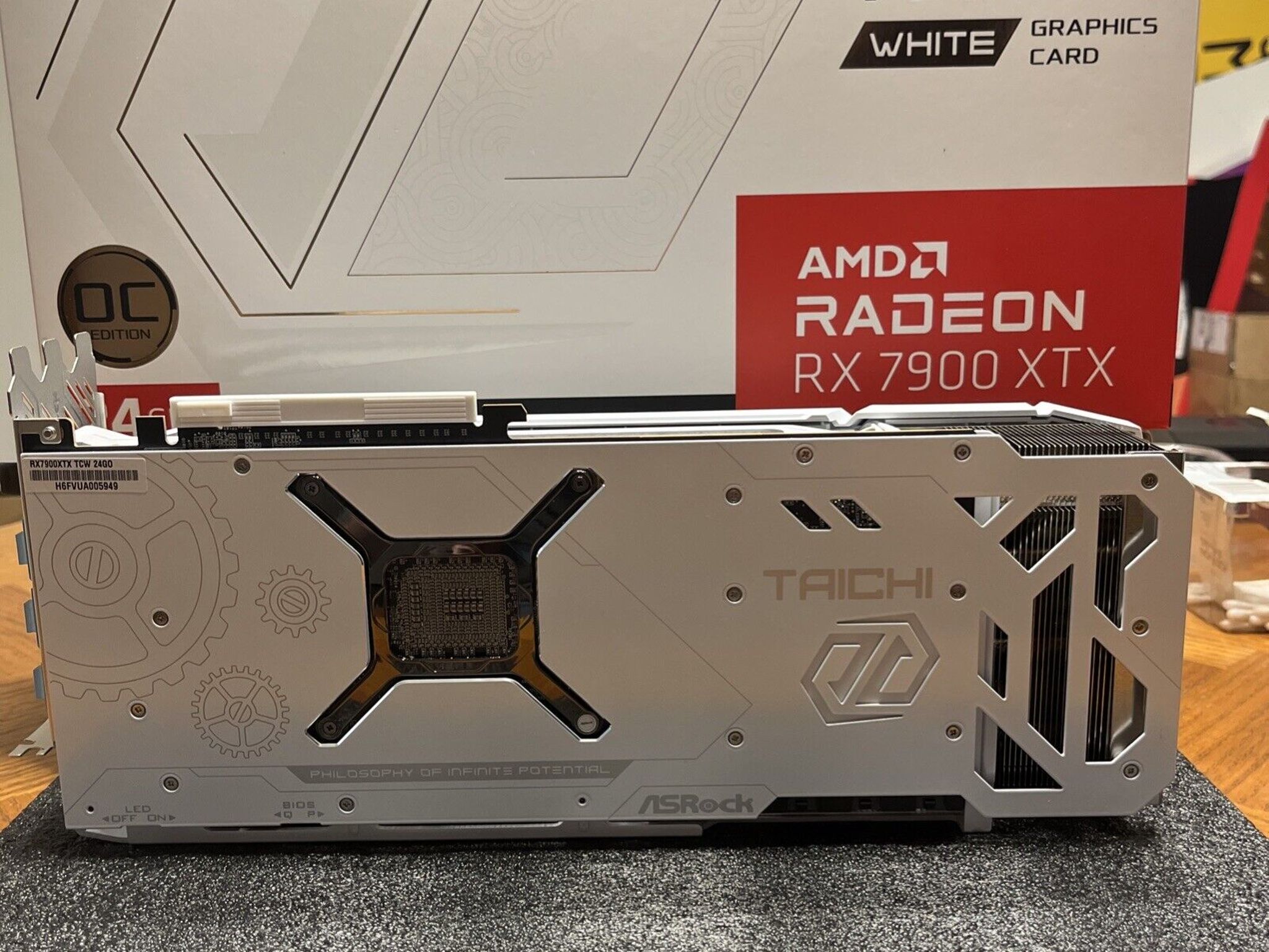 ASRock Taichi White 7900 XTX 24GB OC Edition Like New