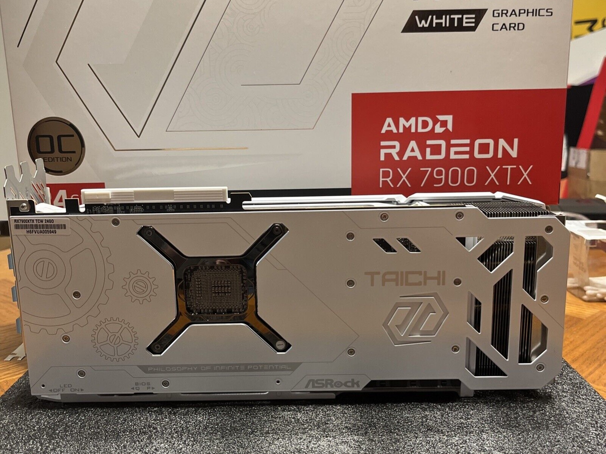 ASRock Taichi White 7900 XTX 24GB OC Edition Like New