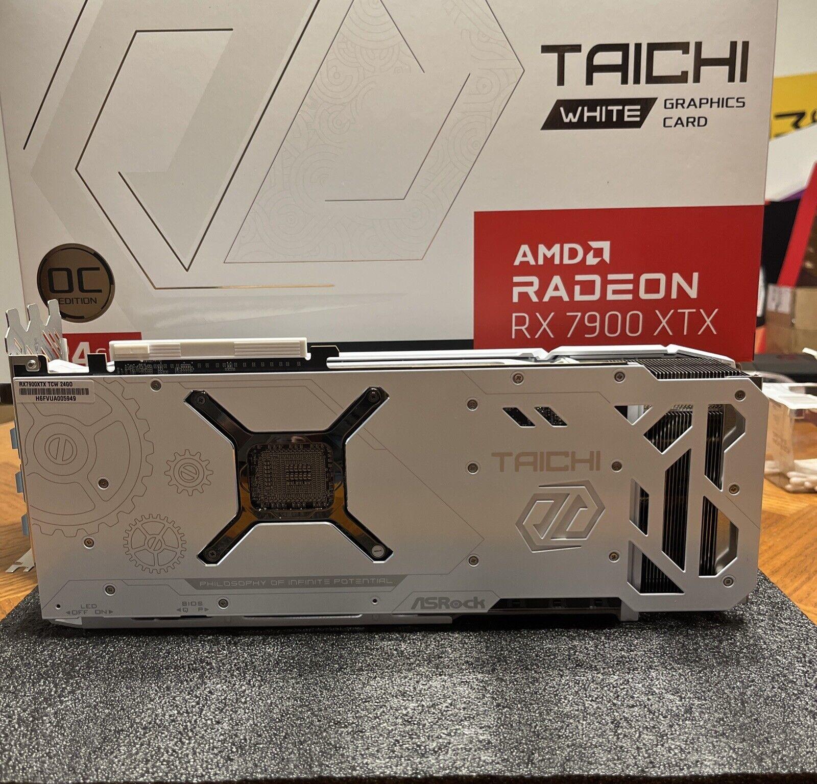 ASRock Taichi White 7900 XTX 24GB OC Edition Like New