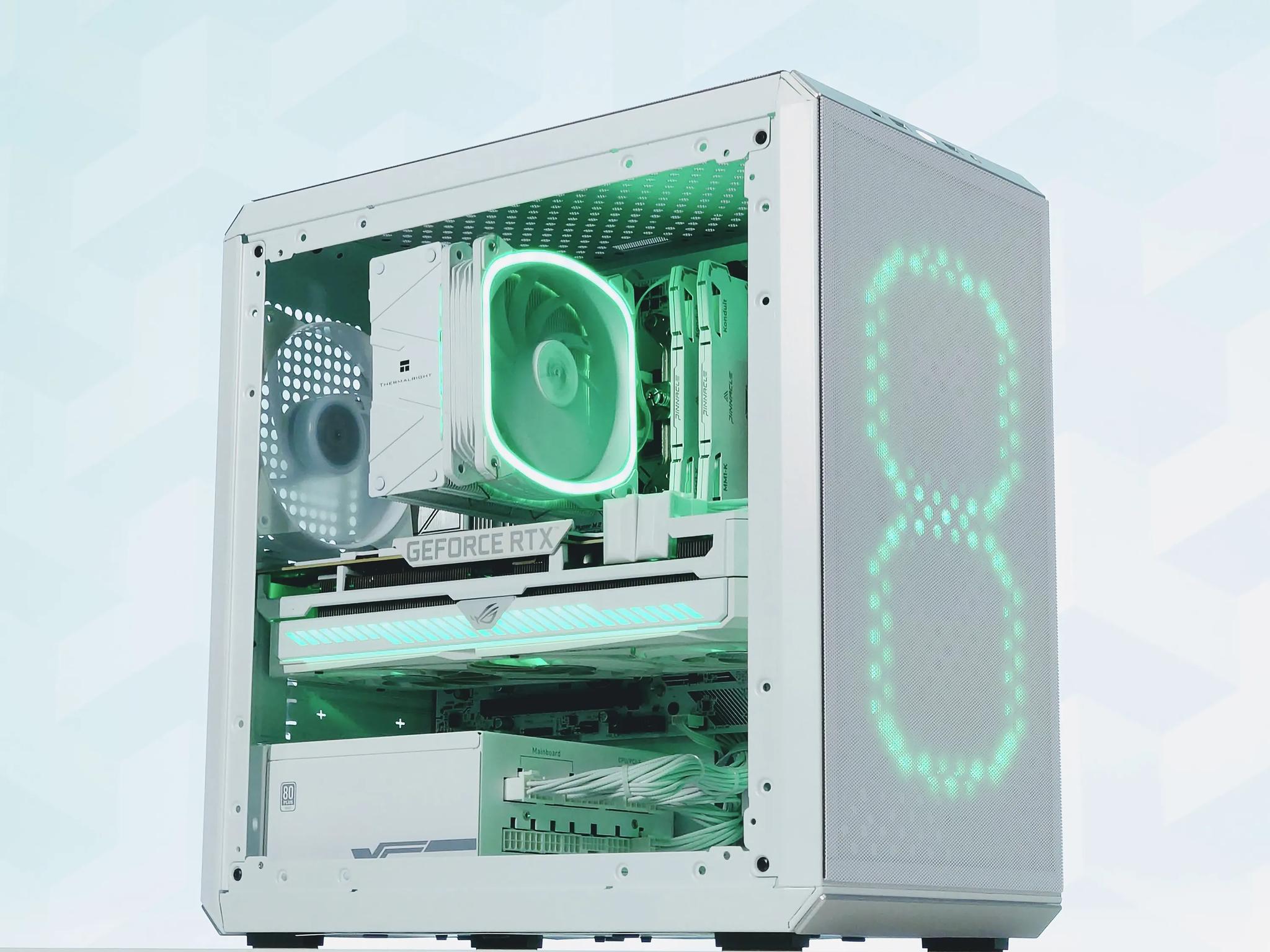 💚🤍Gaming PC▪️Nvidia RTX 3070 8GB▪️AMD Ryzen 5 5600 6 core▪️32GB DDR4 ▪️ 1TB SSD