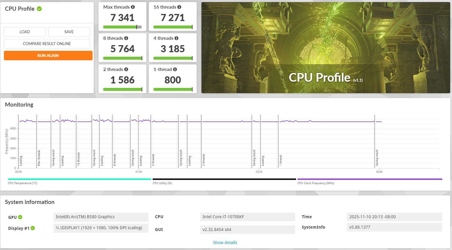 Powerful Gaming PC – i7 10700KF | ARC B580 | 32 GB RAM | 1 TB SSD