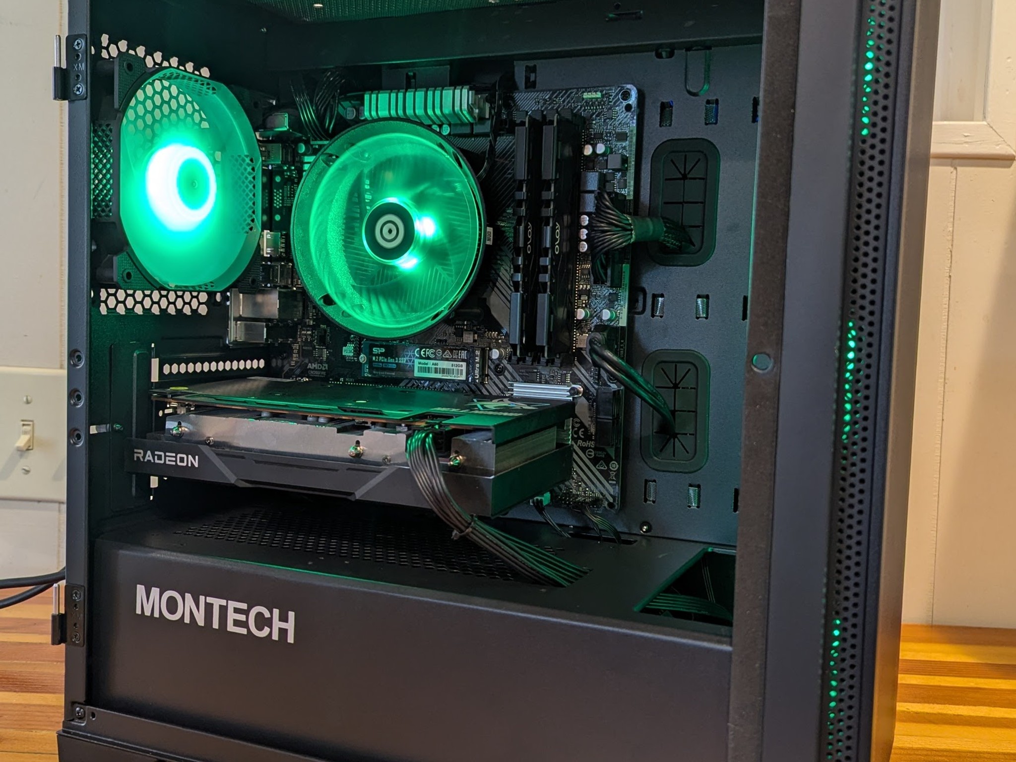 Powercolor Hellhound RX 6650 XT || Ryzen 5 2600X || 1080P Gaming PC