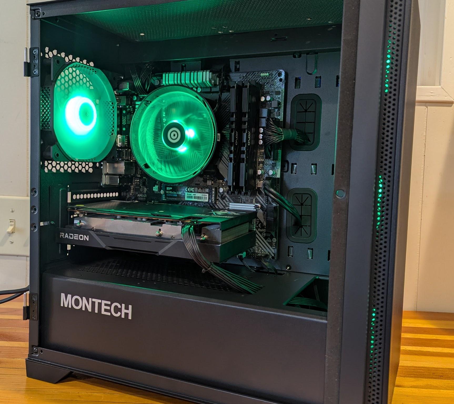 Powercolor Hellhound RX 6650 XT || Ryzen 5 2600X || 1080P Gaming PC