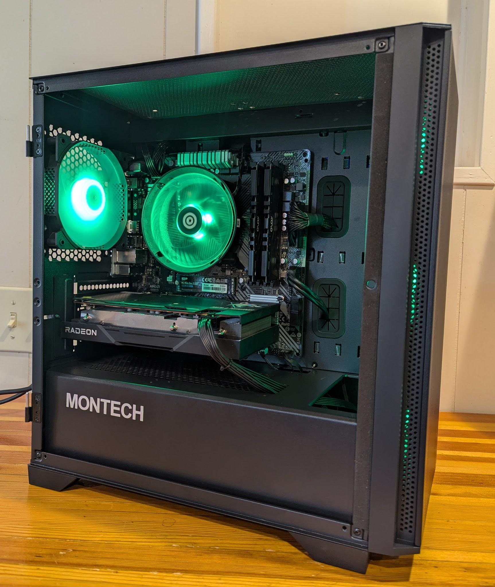 Powercolor Hellhound RX 6650 XT || Ryzen 5 2600X || 1080P Gaming PC