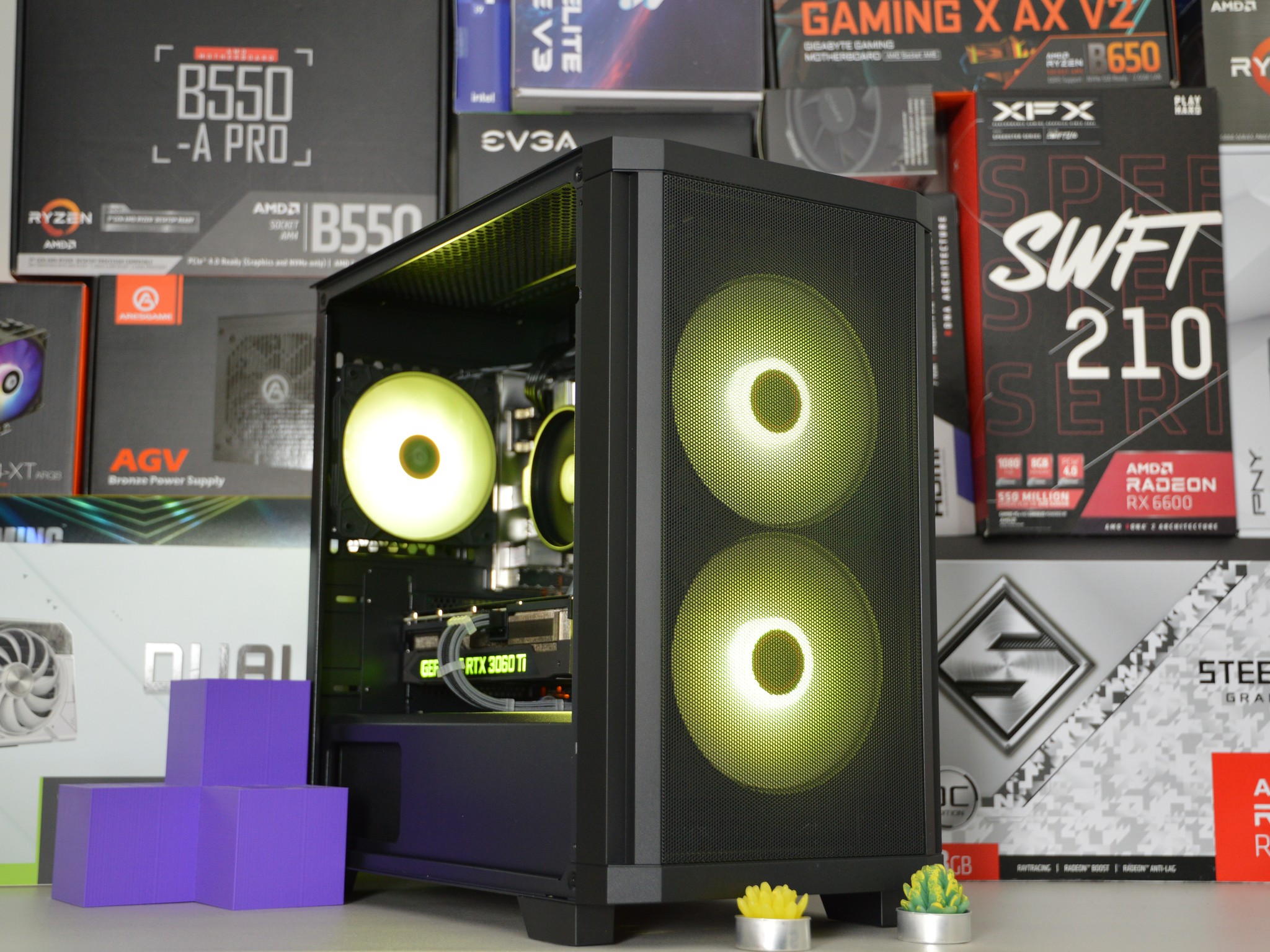 🐝🐝| RTX 3060 Ti 8GB | AMD RYZEN 5 5500 | 16GB DDR4 RAM | 1TB NVME SSD | Bee Sting 3.0 |