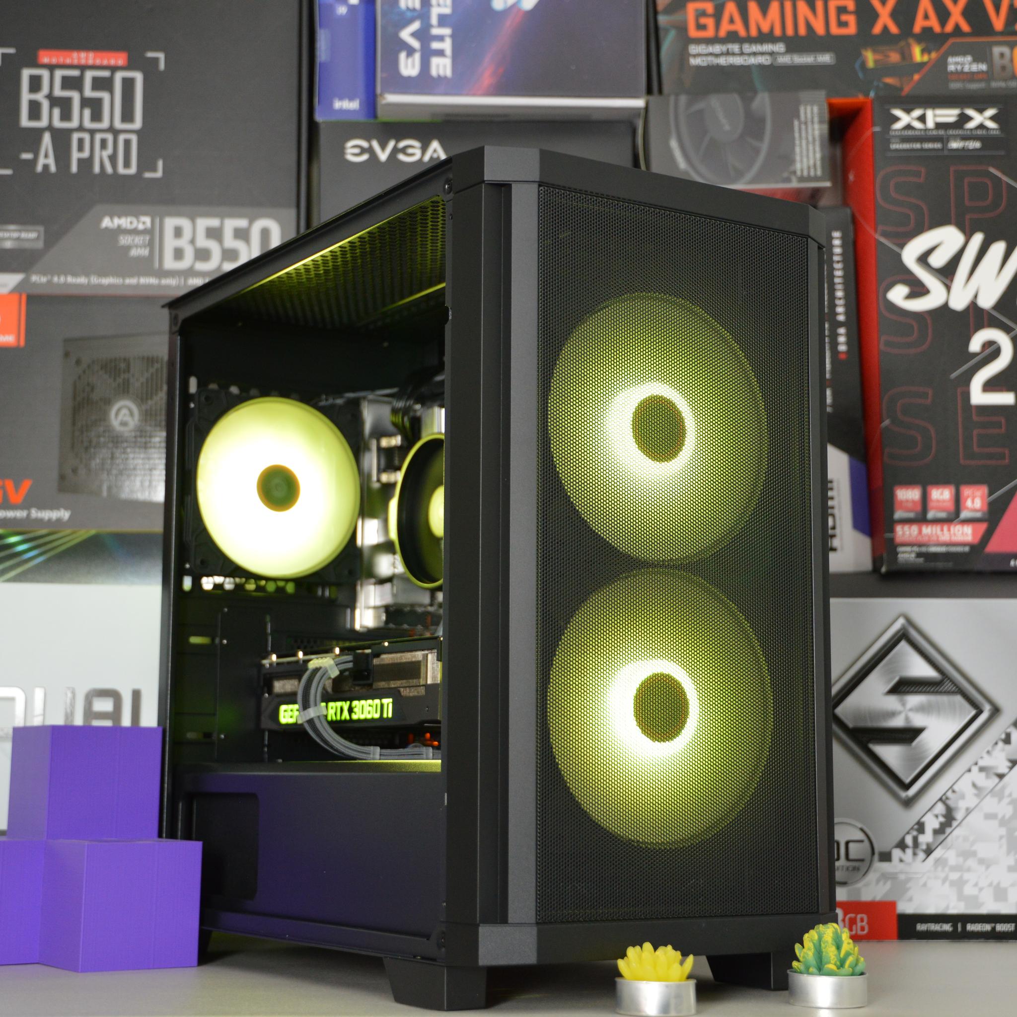 🐝🐝| RTX 3060 Ti 8GB | AMD RYZEN 5 5500 | 16GB DDR4 RAM | 1TB NVME SSD | Bee Sting 3.0 |