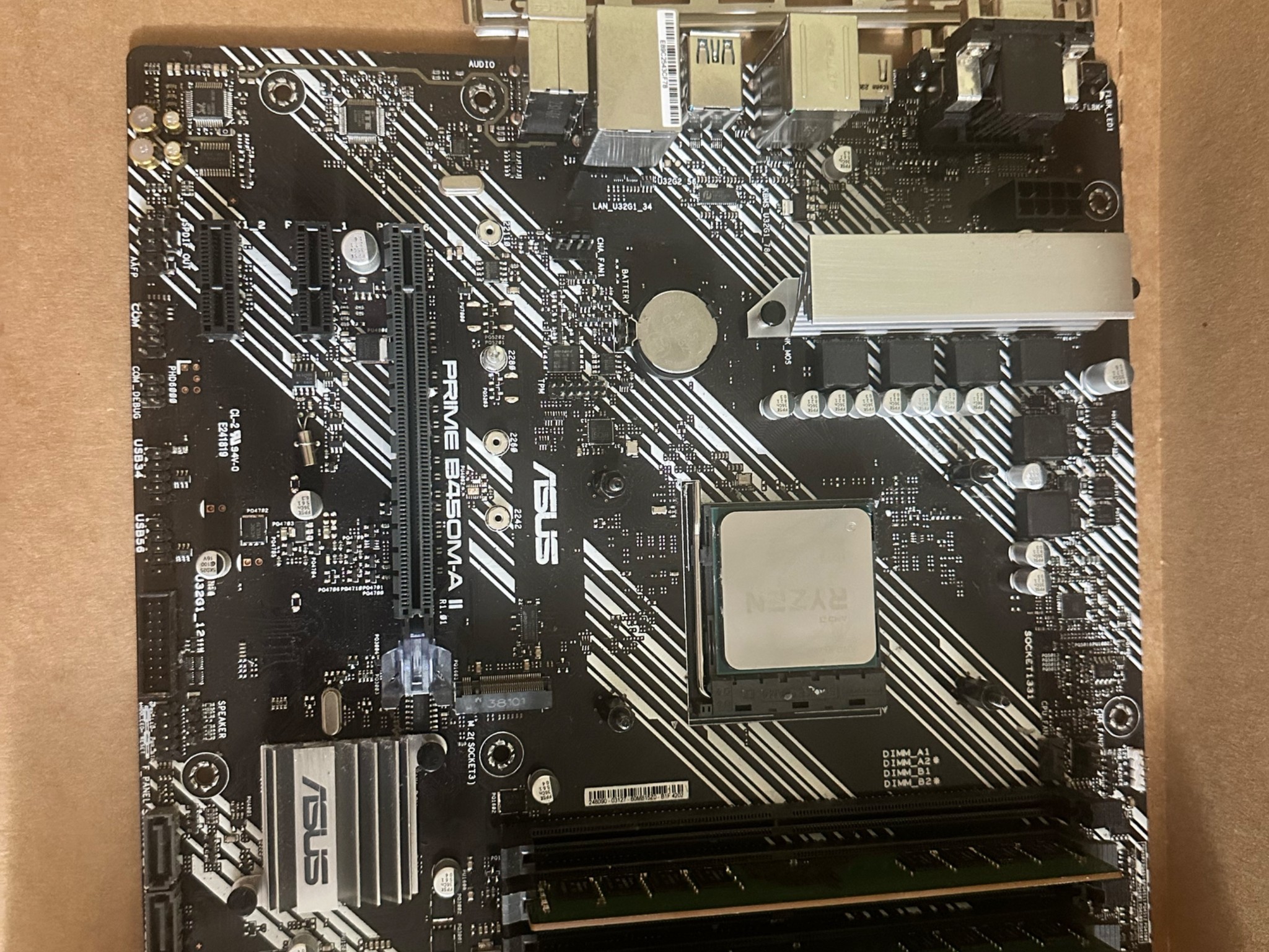 5800x 16 gb ddr4 b450 prime a ii