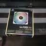CORSAIR LL120 RGB white fans (3)
