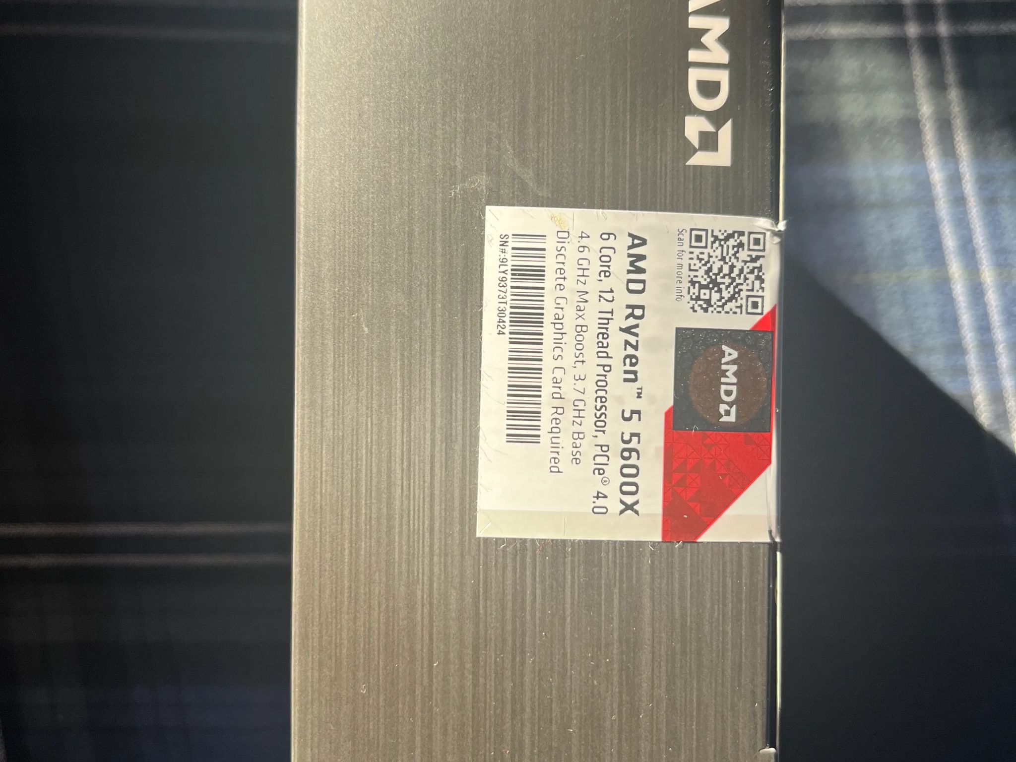BRAND NEW UNOPENED | AMD RYZEN 5 5600X CPU PROCESSOR