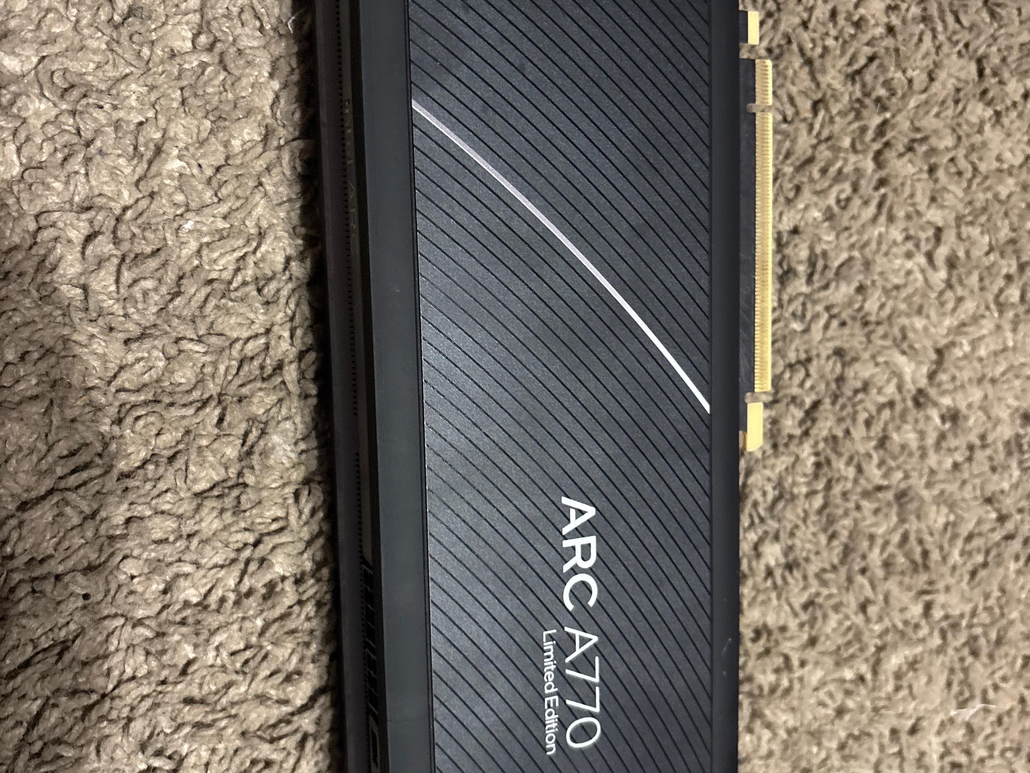 Intel Arc A770 Limited Edition 16 GB VRAM