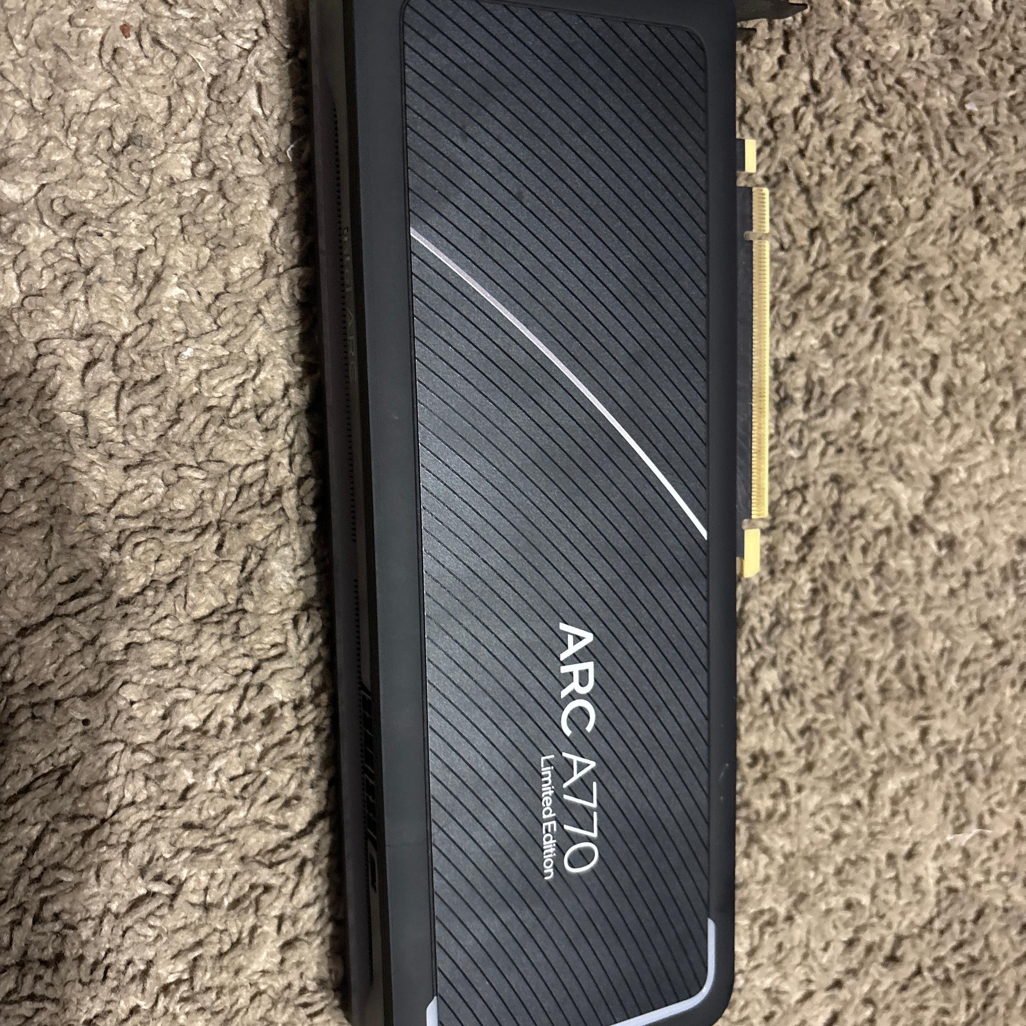 Intel Arc A770 Limited Edition 16 GB VRAM