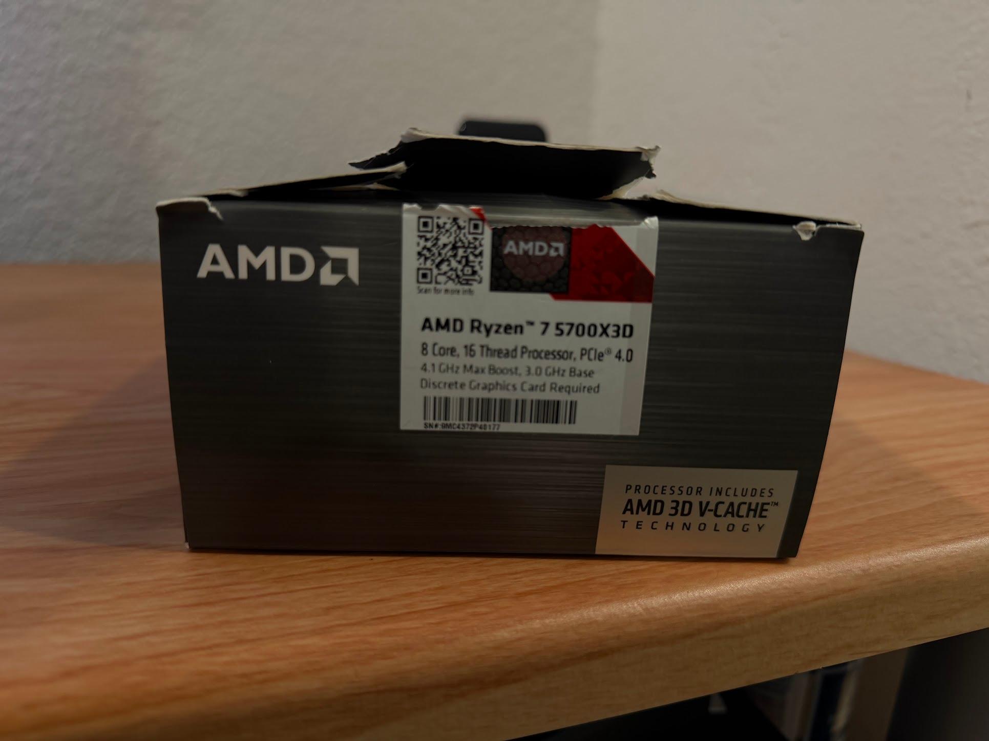 AMD Ryzen 7 5700X3D