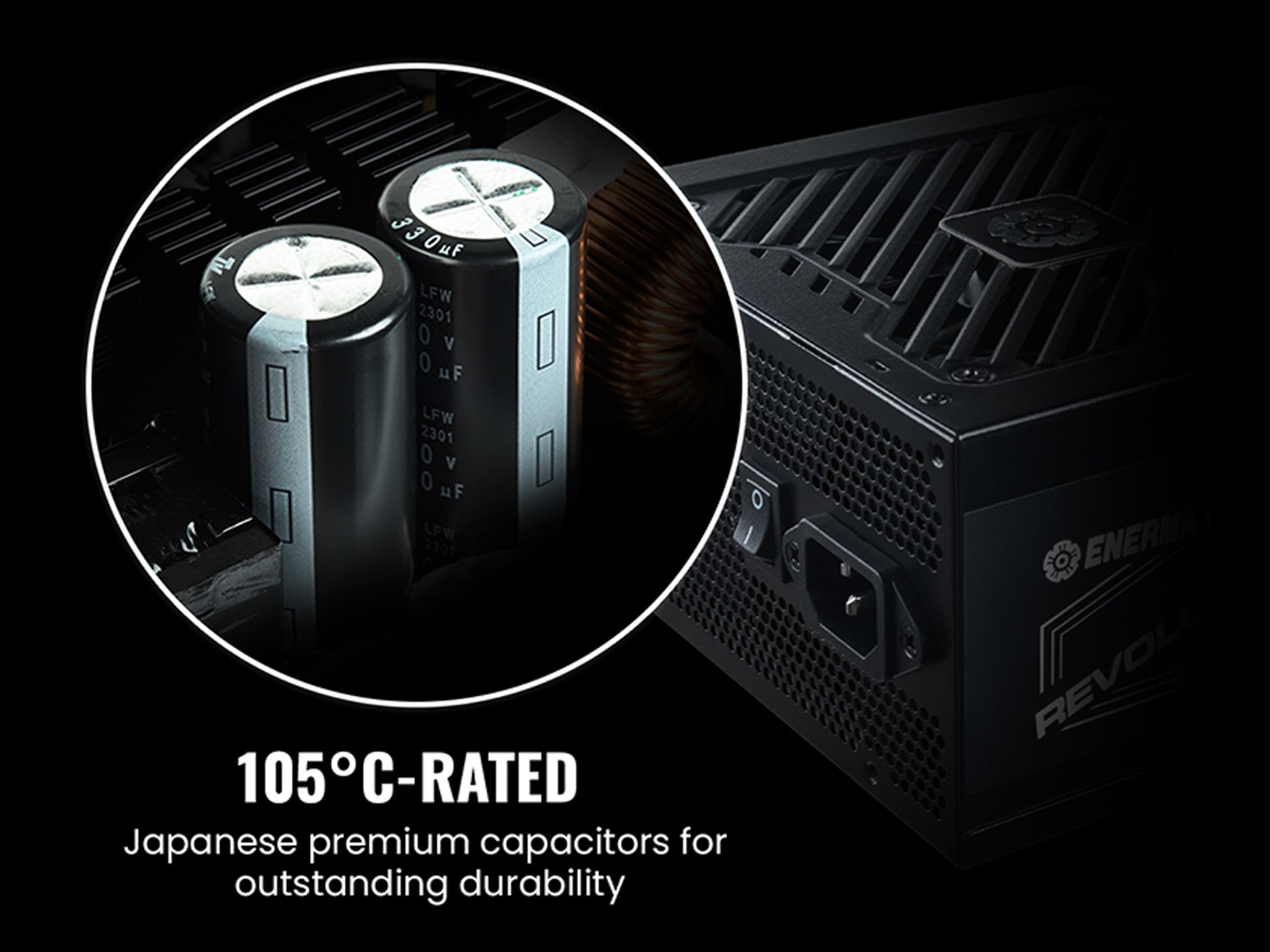 Enermax Revolution D.F. 2 80+ Gold 850W Full Modular Power Supply