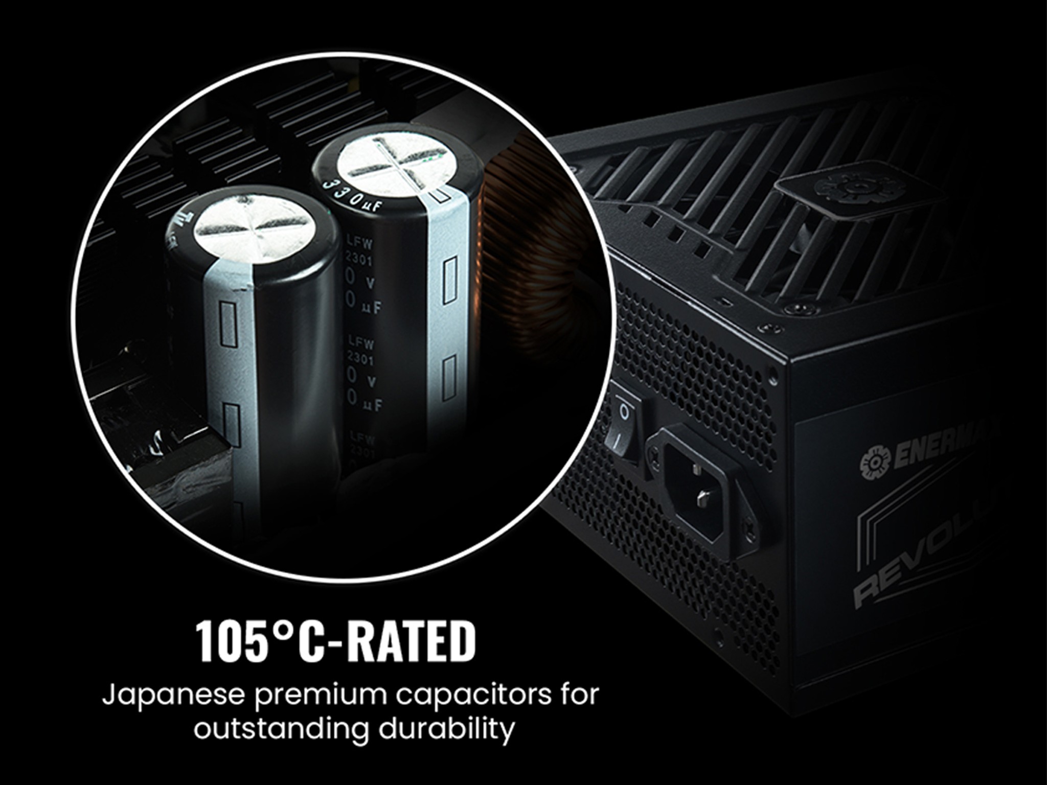 Enermax Revolution D.F. 2 80+ Gold 850W Full Modular Power Supply