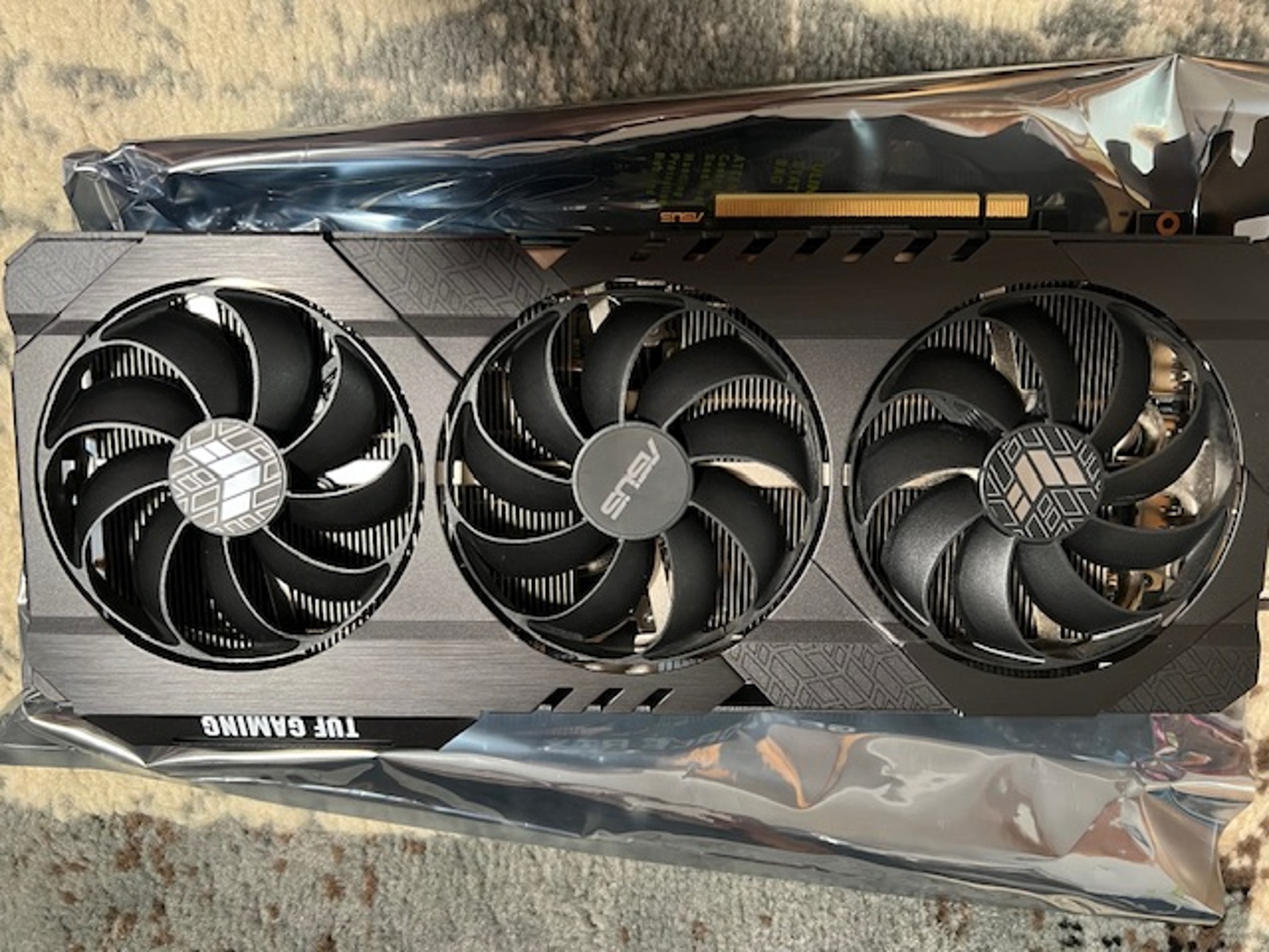 ASUS NVIDIA GeForce RTX 3070 Ti TUF Gaming Overclocked Triple-Fan 8GB GDDR6X PCIe 4.0 Graphics Card