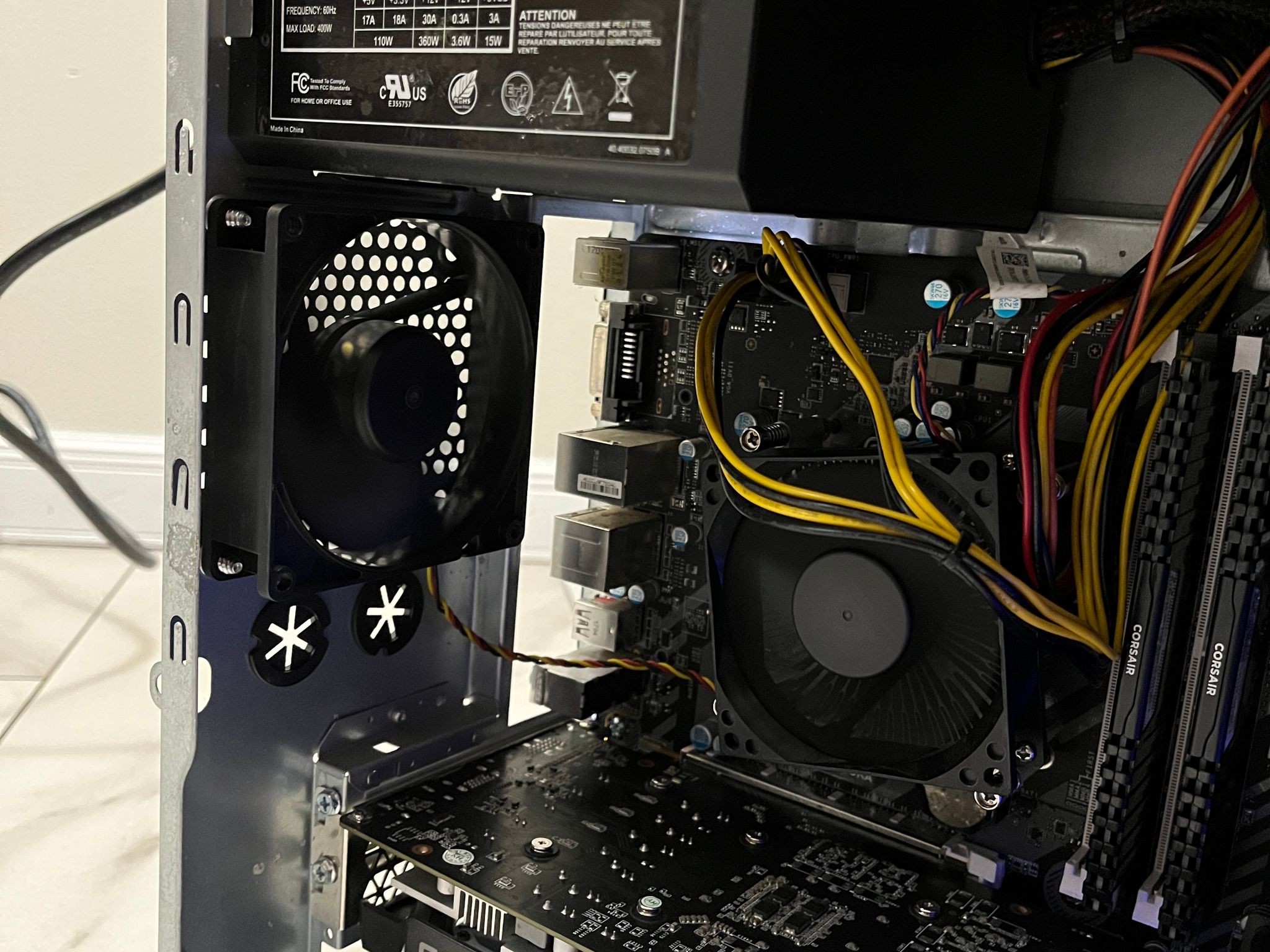 NVIDIA RTX 2060, Intel Core i5-7400, 16GB RAM, 480 GB SSD - Sleeper Office Gaming PC w/ Wi-Fi & BT