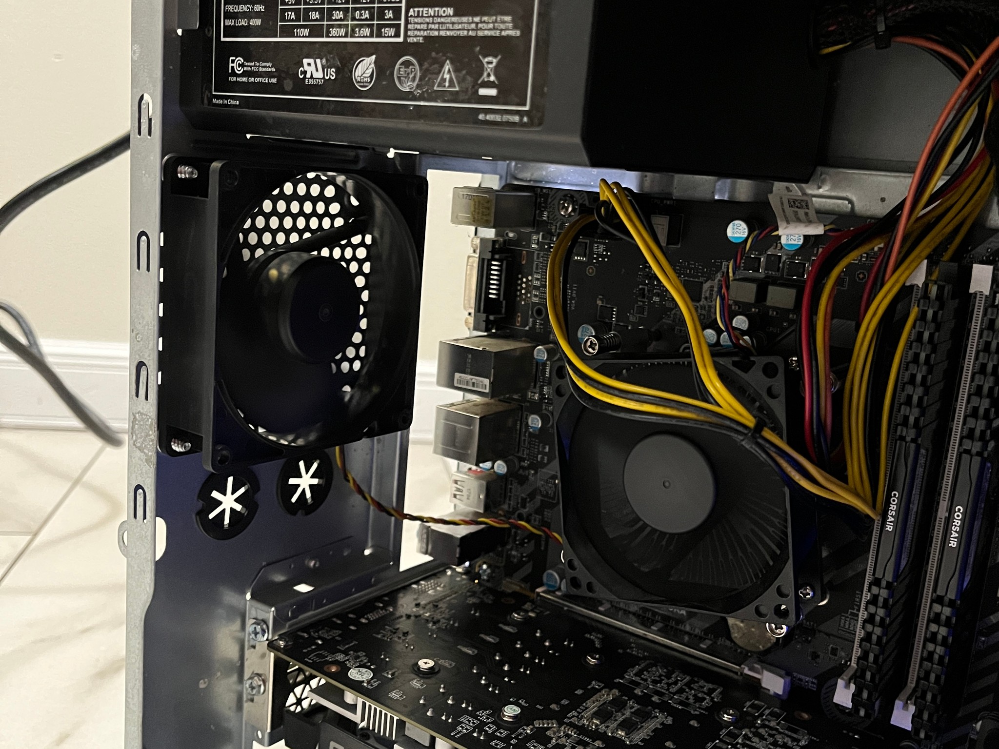 NVIDIA RTX 2060, Intel Core i5-7400, 16GB RAM, 480 GB SSD - Sleeper Office Gaming PC w/ Wi-Fi & BT